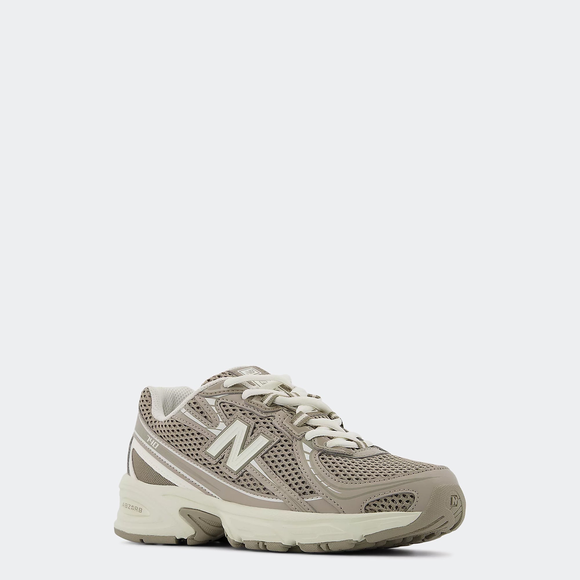 Big Kids New Balance 740 Bungee Shoes Arid Stone / Angora