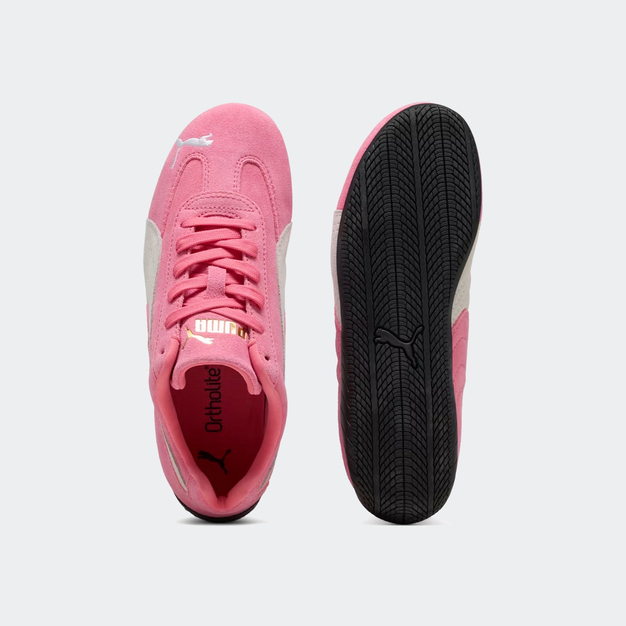 Big Kids PUMA Speedcat OG Sneakers Magic Rose / White