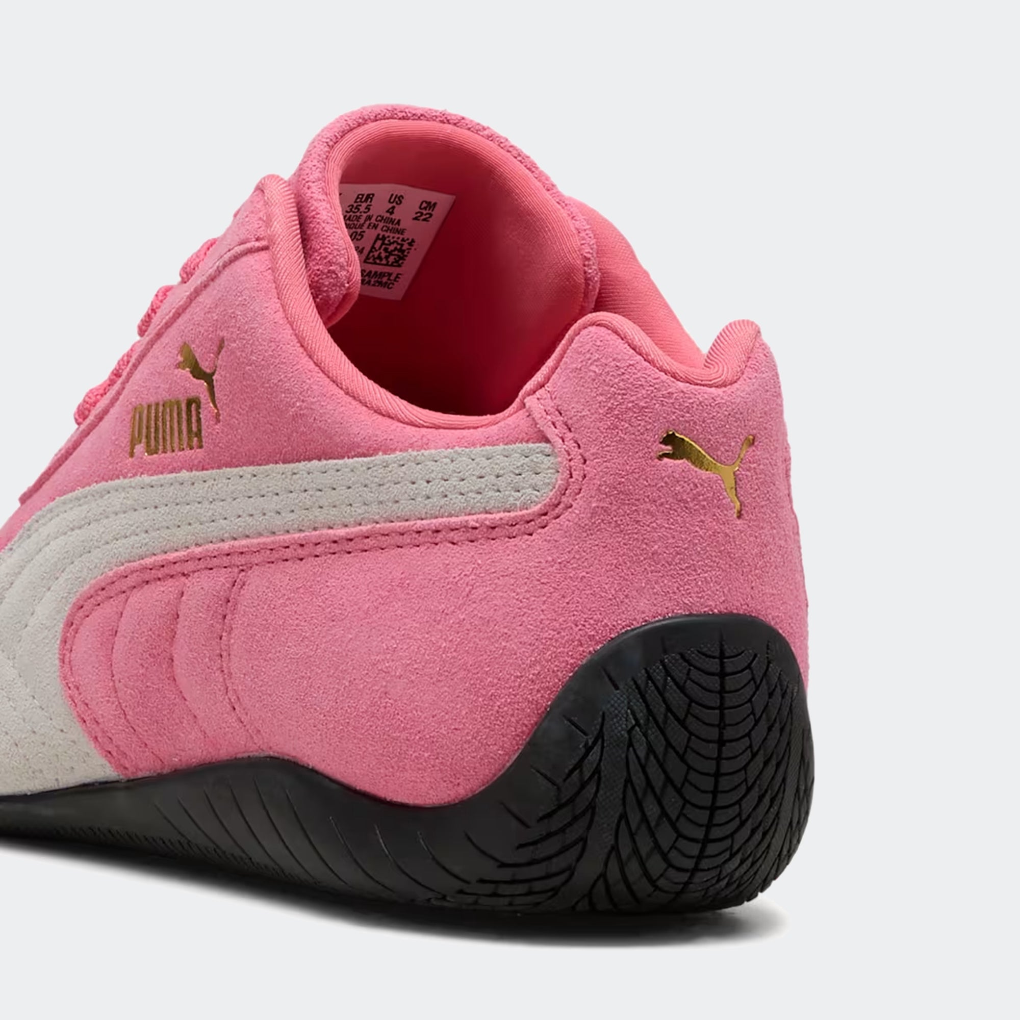 Big Kids PUMA Speedcat OG Sneakers Magic Rose / White