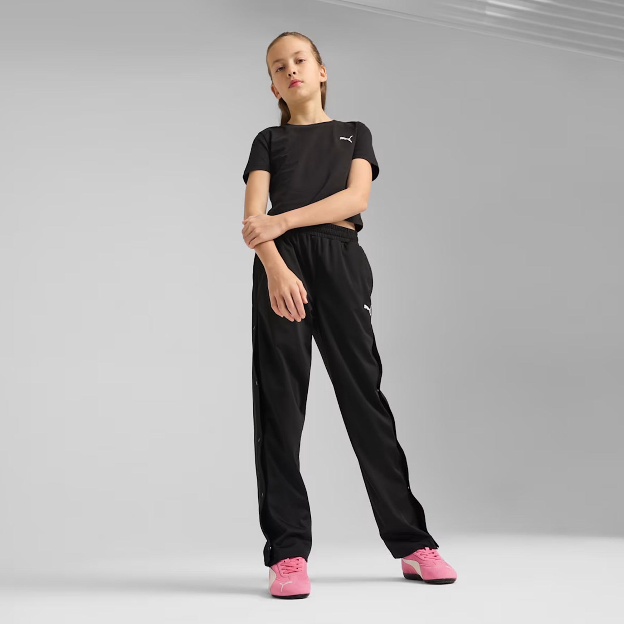 Big Kids PUMA Speedcat OG Sneakers Magic Rose / White