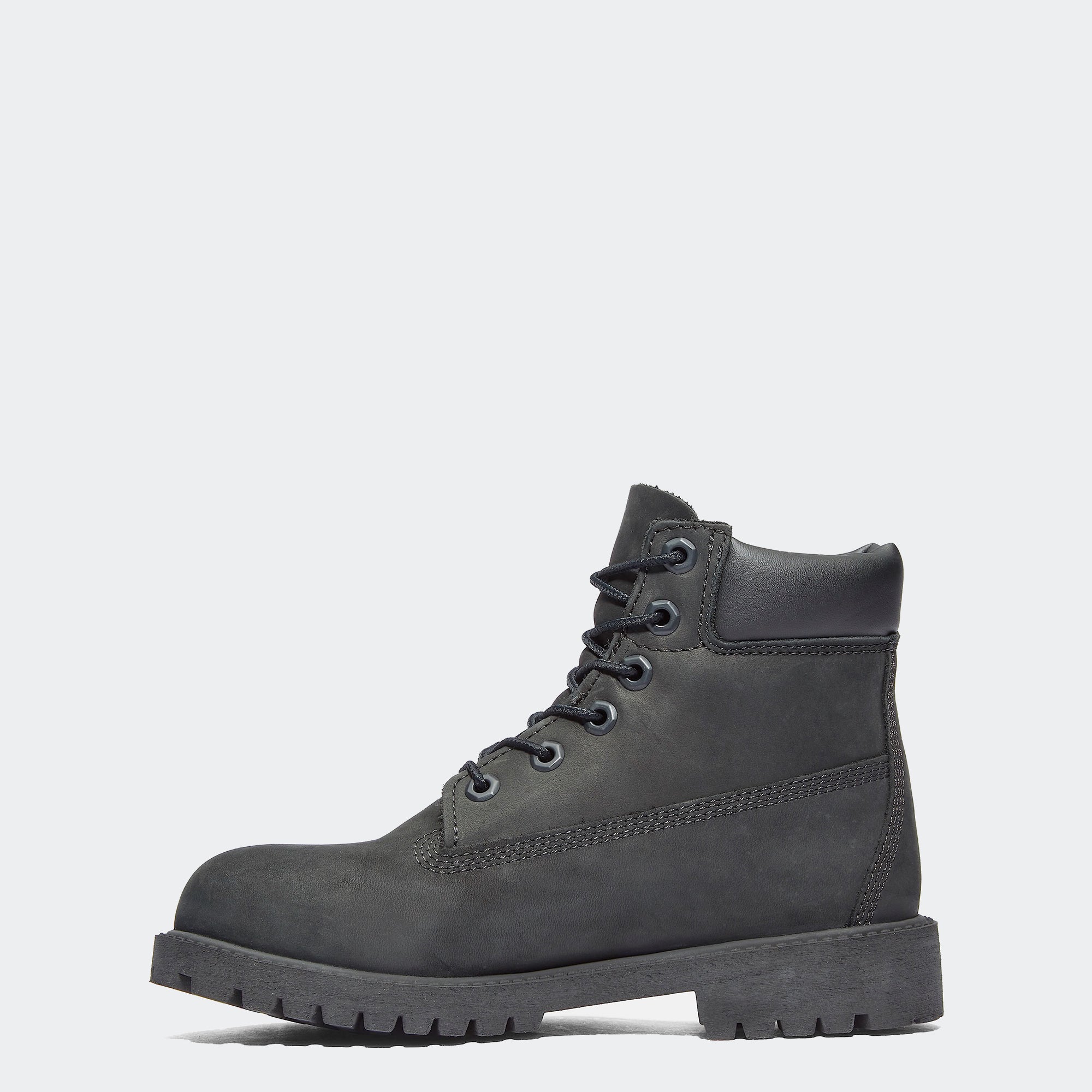 Big Kid Timberland Premium 6-Inch Waterproof Boots Black