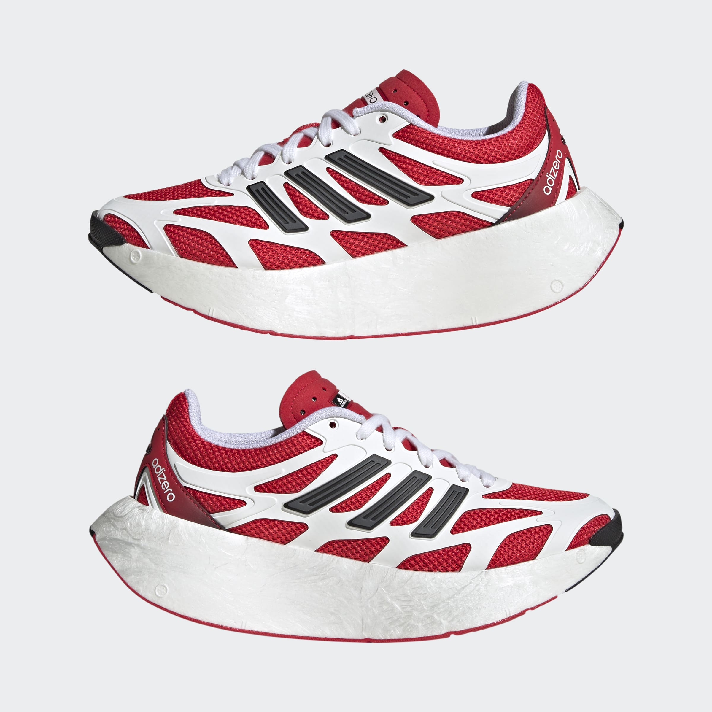 Big Kids adidas Originals Adizero Aruku Shoes Cloud White / Pure Ruby
