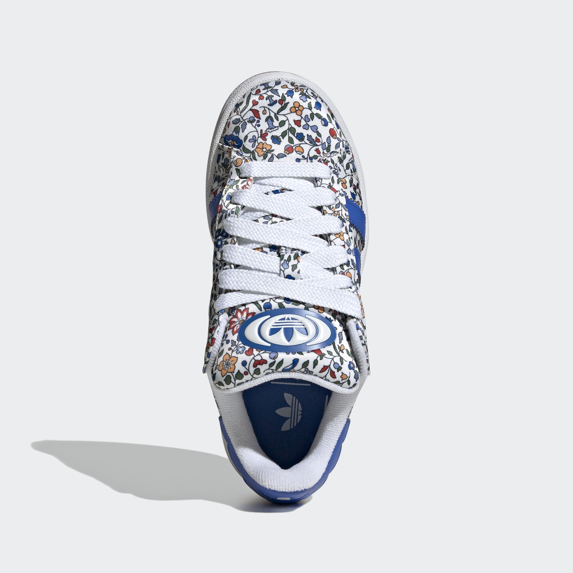Big Kids adidas Originals Campus 00S x Liberty London Shoes Blue / Blue / Off White