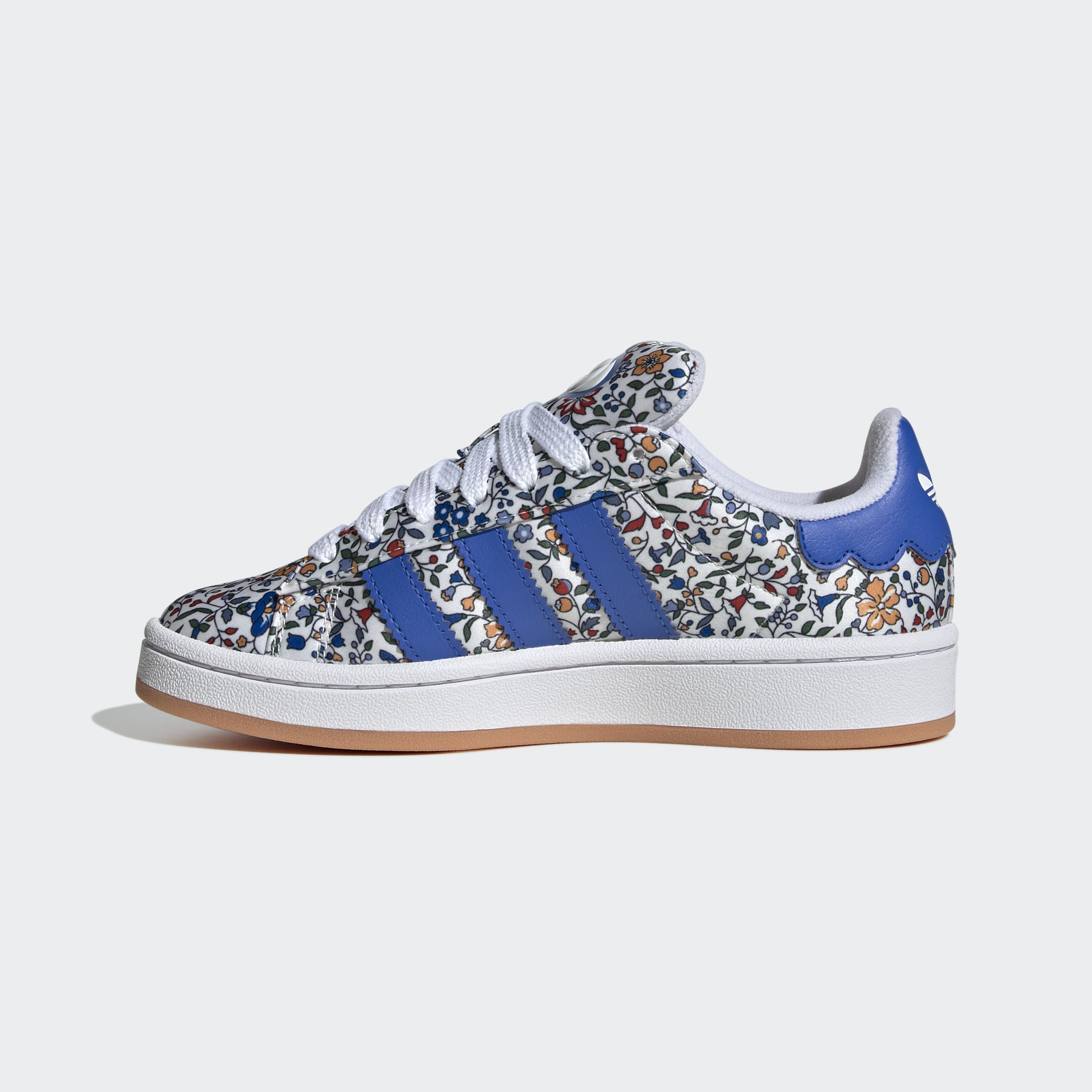 Big Kids adidas Originals Campus 00S x Liberty London Shoes Blue / Blue / Off White
