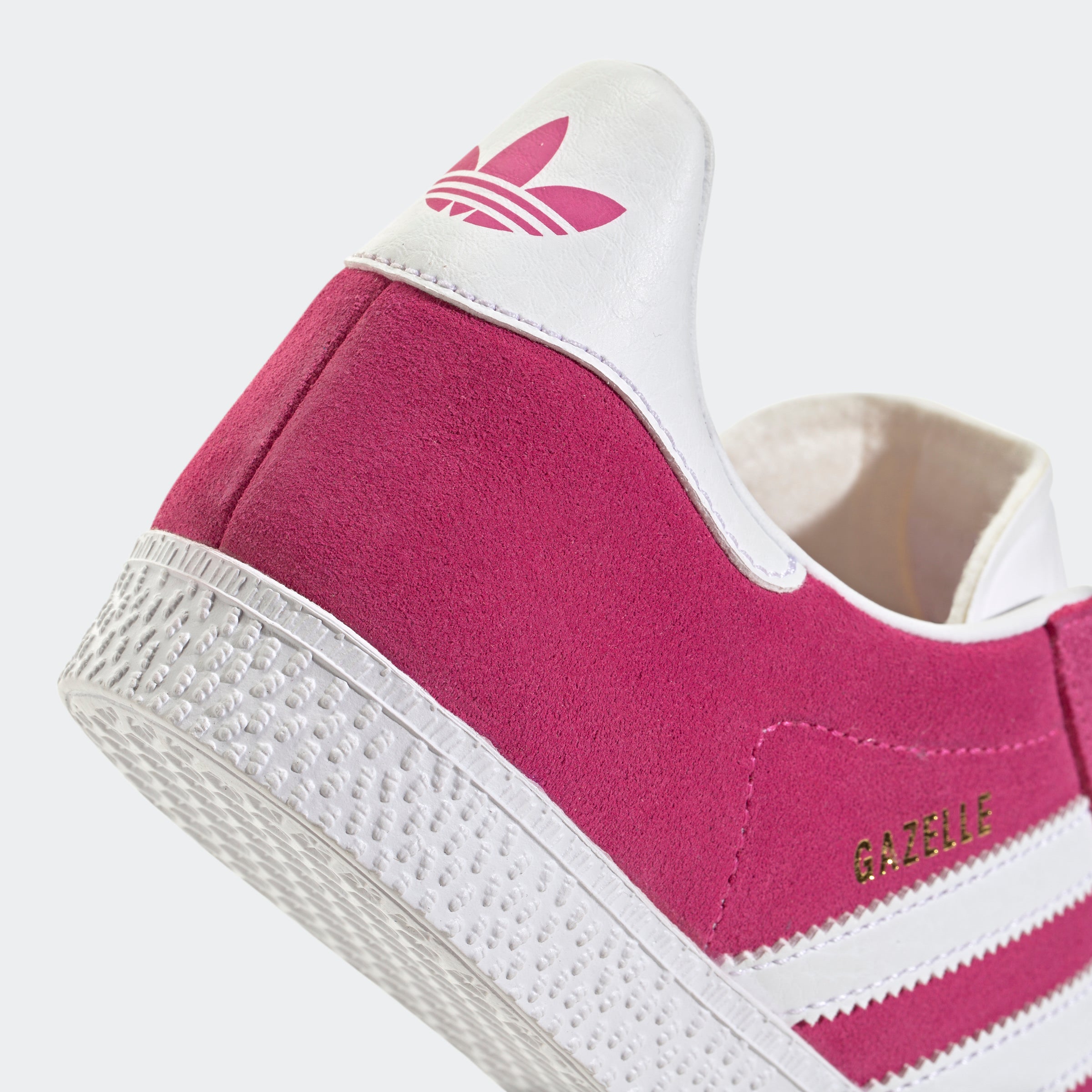 Big Kids adidas Originals Gazelle Shoes Semi Lucid Fuchsia