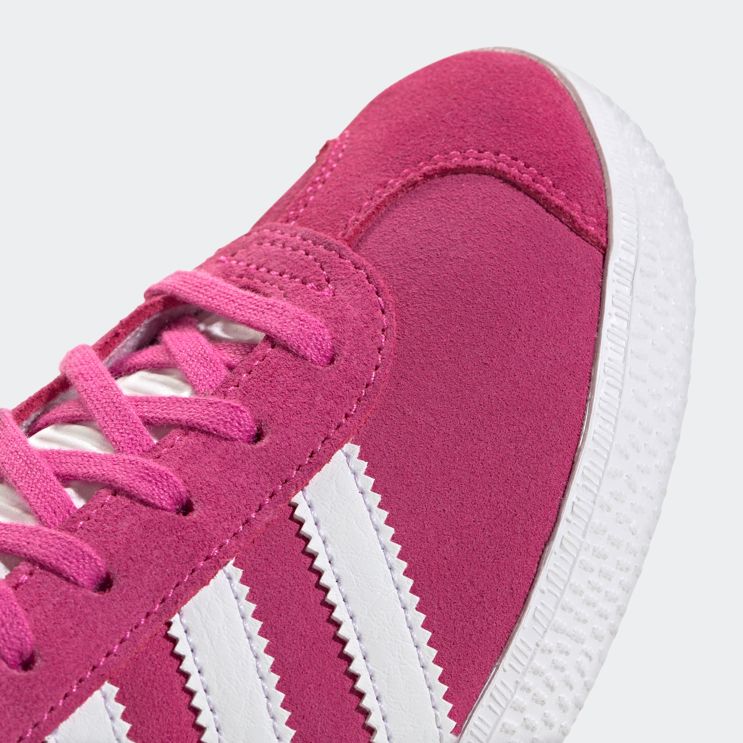 Big Kids adidas Originals Gazelle Shoes Semi Lucid Fuchsia