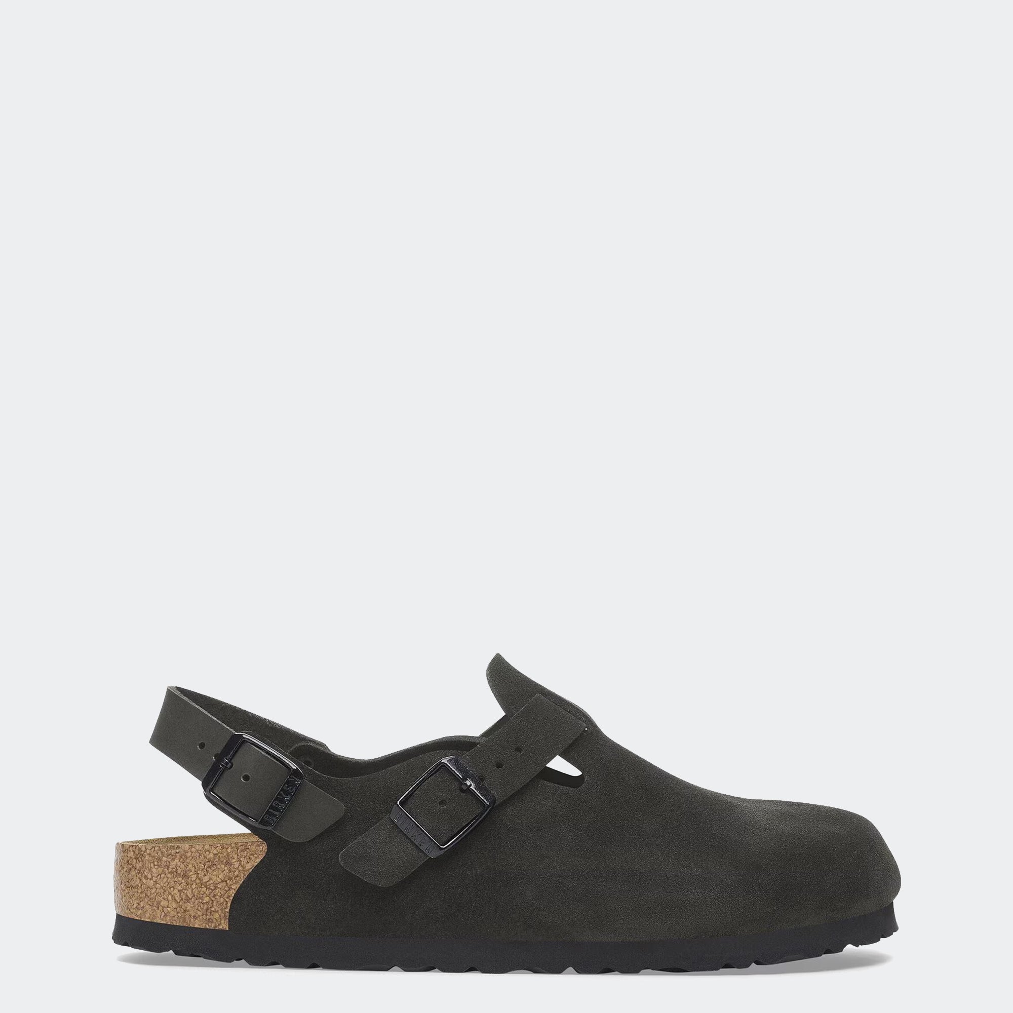 Men's BIRKENSTOCK Tokio Suede Leather Black