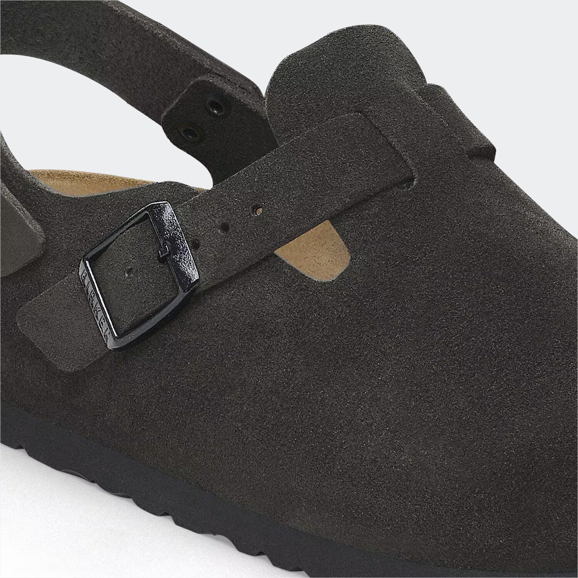 Men's BIRKENSTOCK Tokio Suede Leather Black