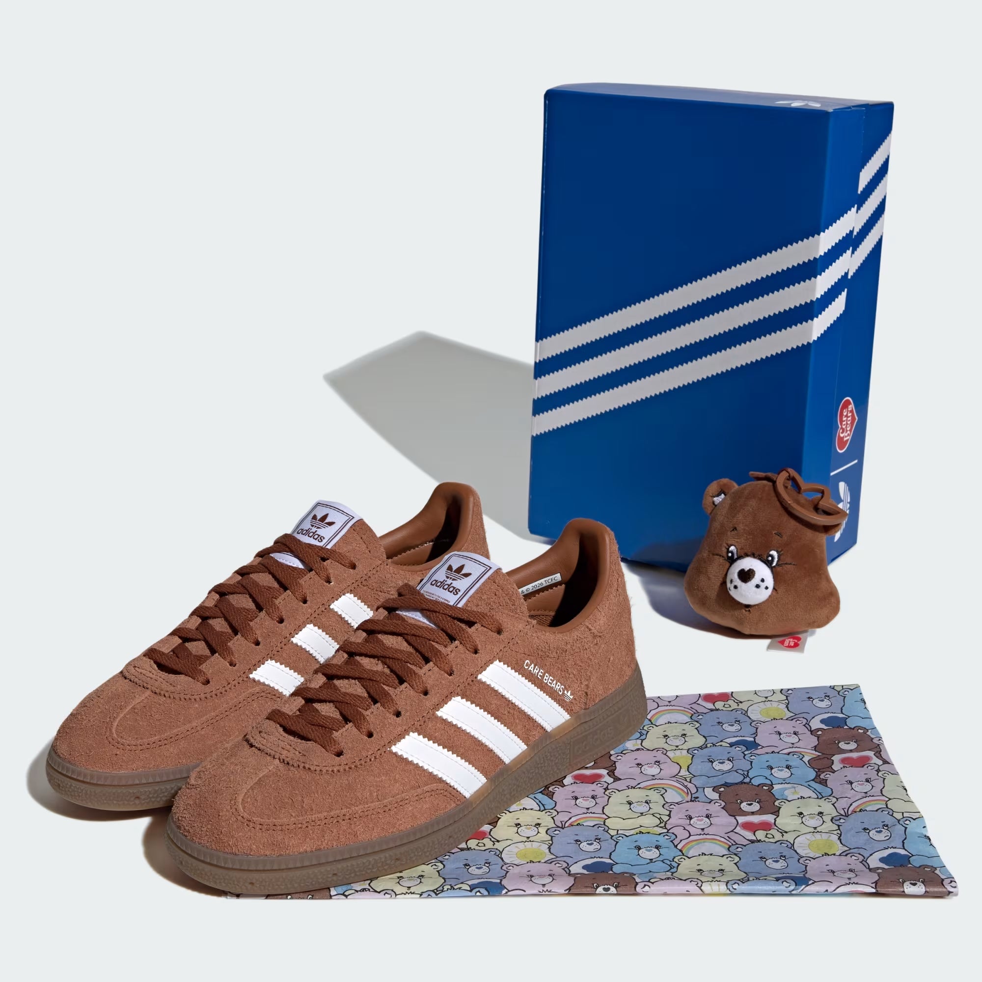 Women's adidas X Care Bears Handball Spezial Shoes Brown