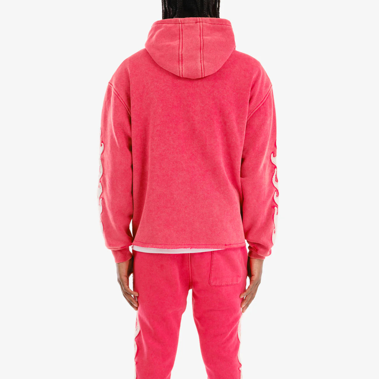 Men's Copper Rivet Saint Hoodie Red