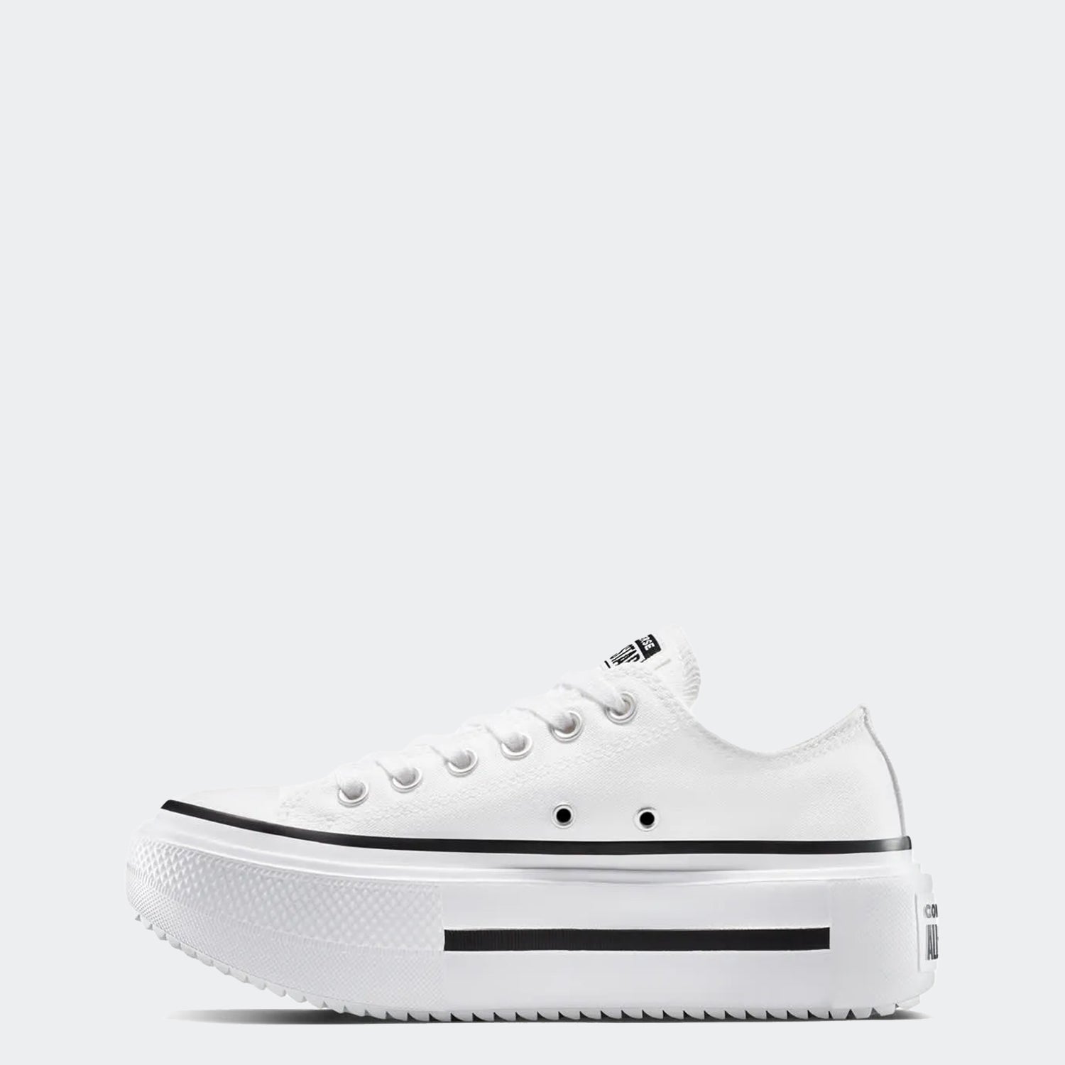 Unisex Converse Chuck Taylor All Star Lift Double Stack Ox Shoes White / Black / White