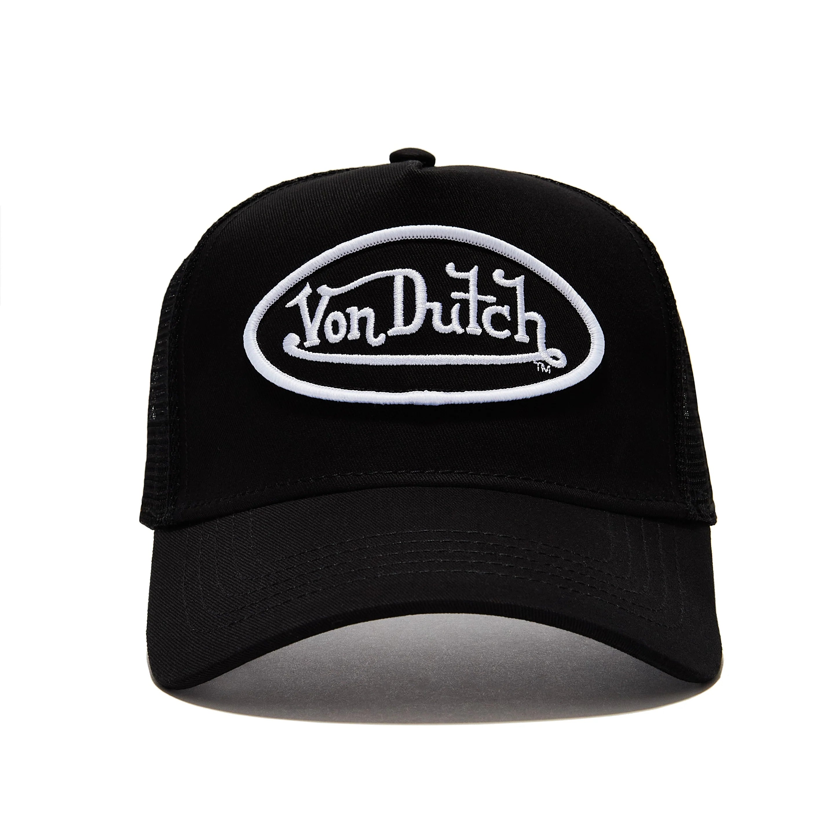 Von Dutch Black & White Classic Trucker Hat