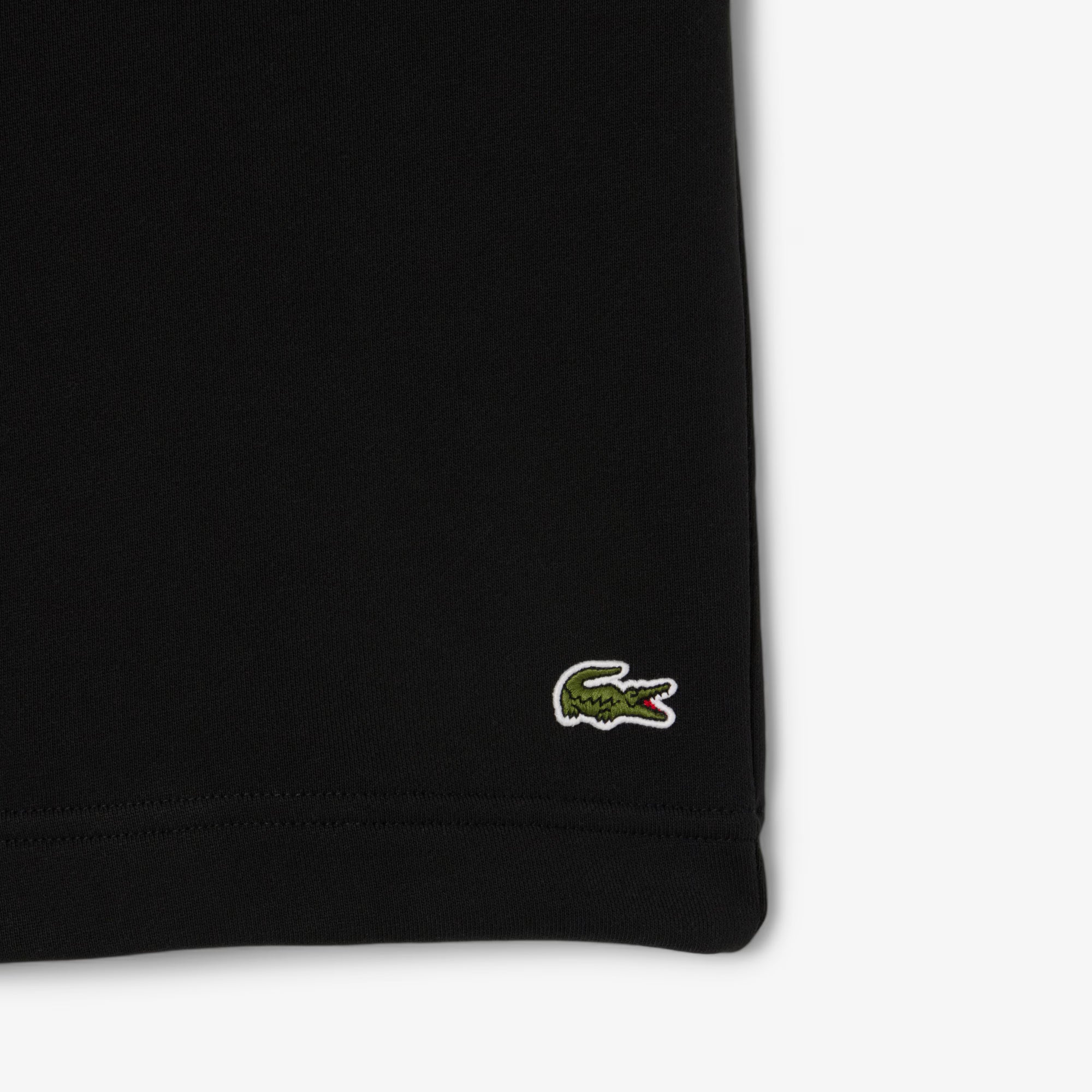 Men's Lacoste Regular Fit Fleece Shorts Black