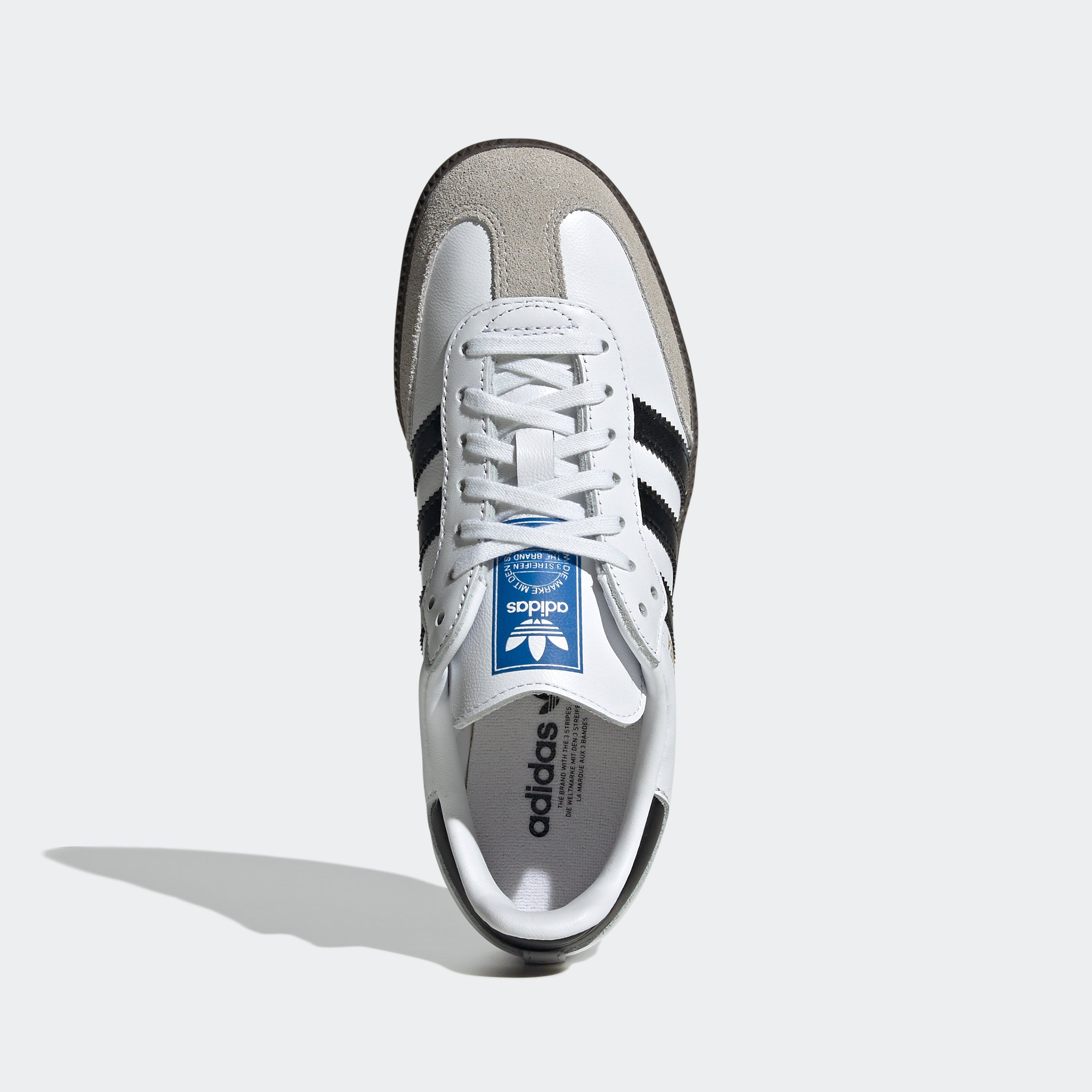 Big Kids adidas Originals Samba OG Shoes White Black