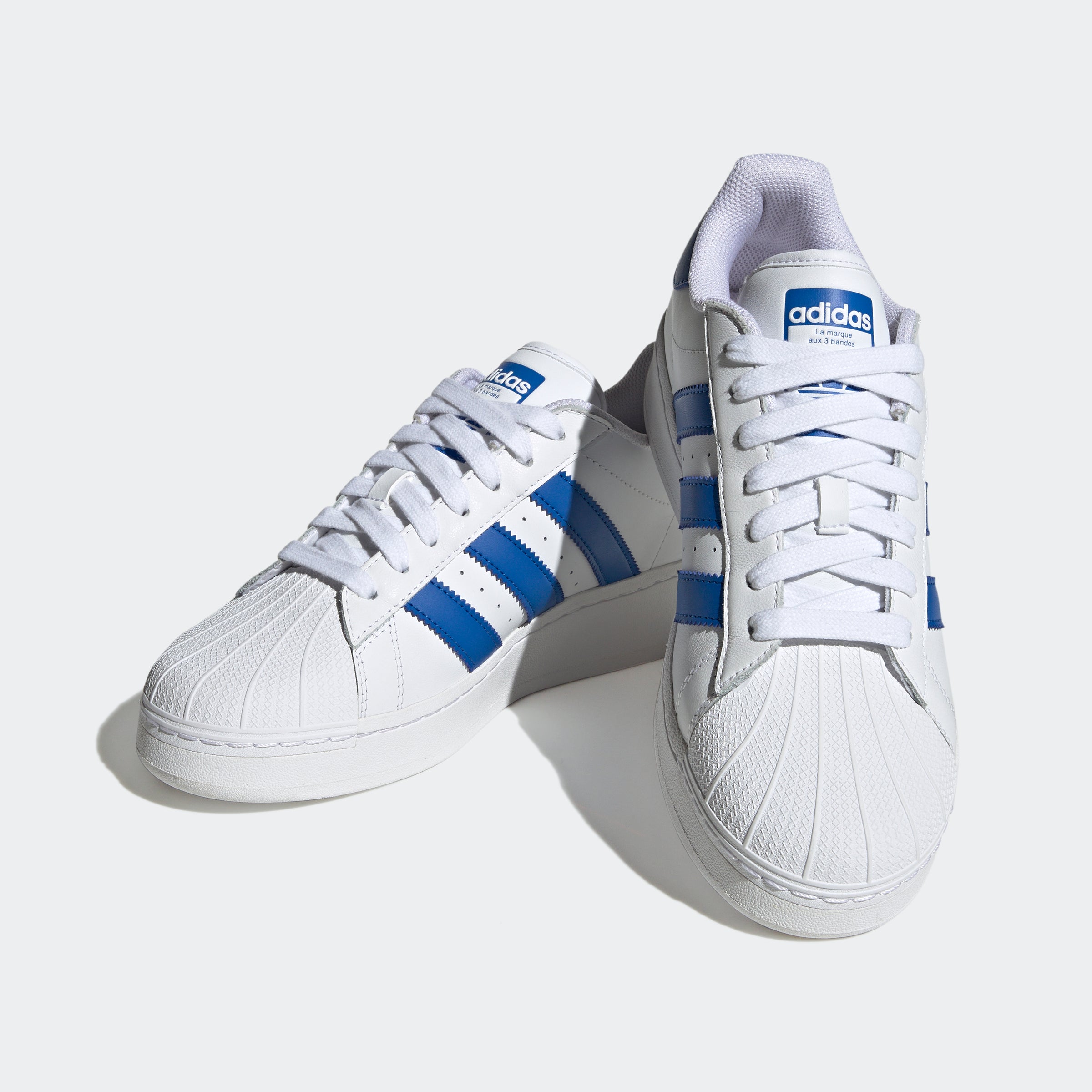 Unisex adidas Originals Superstar XLG Shoes White Blue