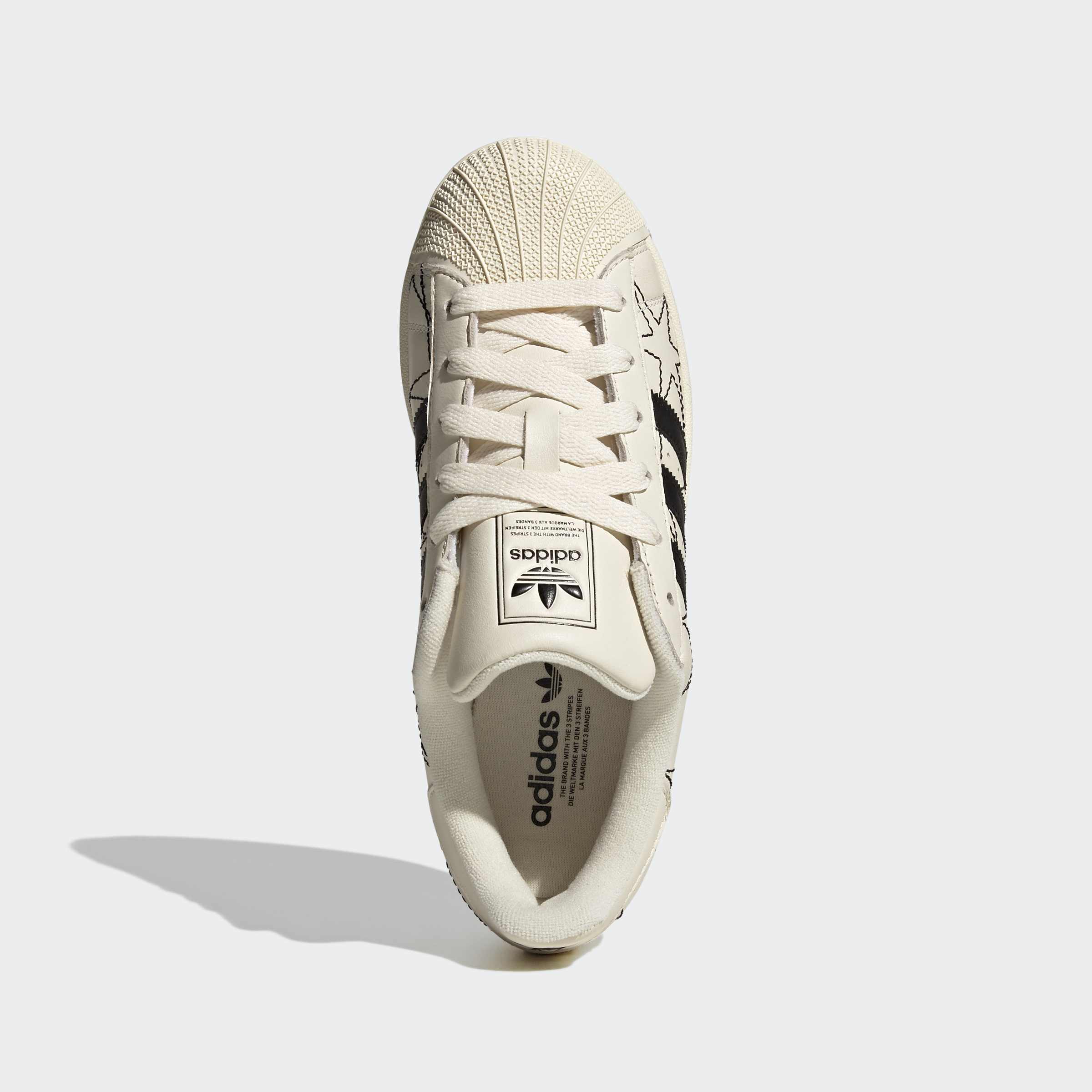 Women's adidas Originals Superstar II Shoes Cream White