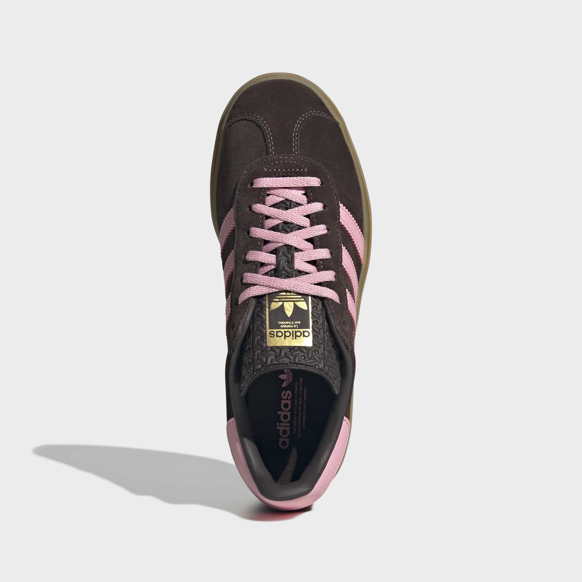Women's adidas Originals Gazelle Bold Shoes Aurora Coffee