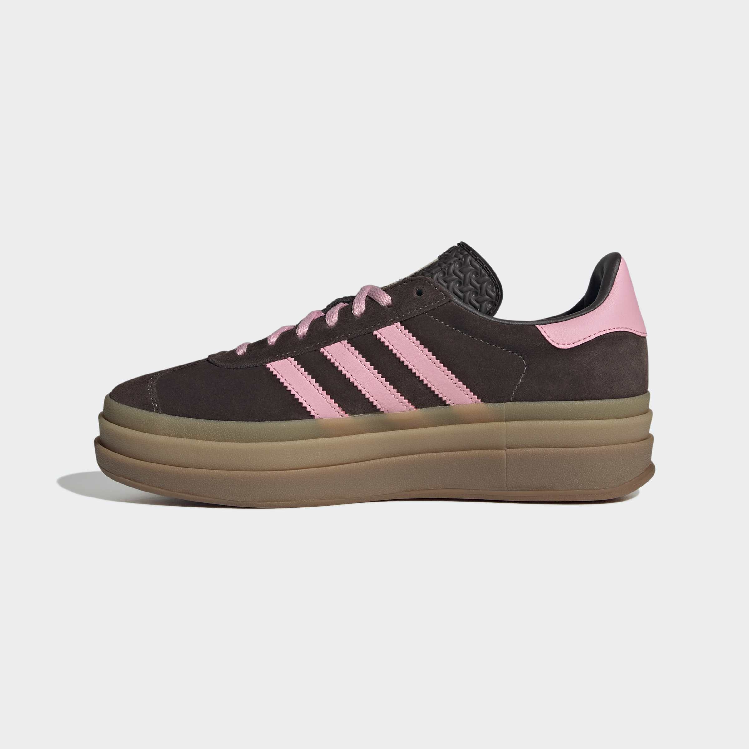 Women's adidas Originals Gazelle Bold Shoes Aurora Coffee