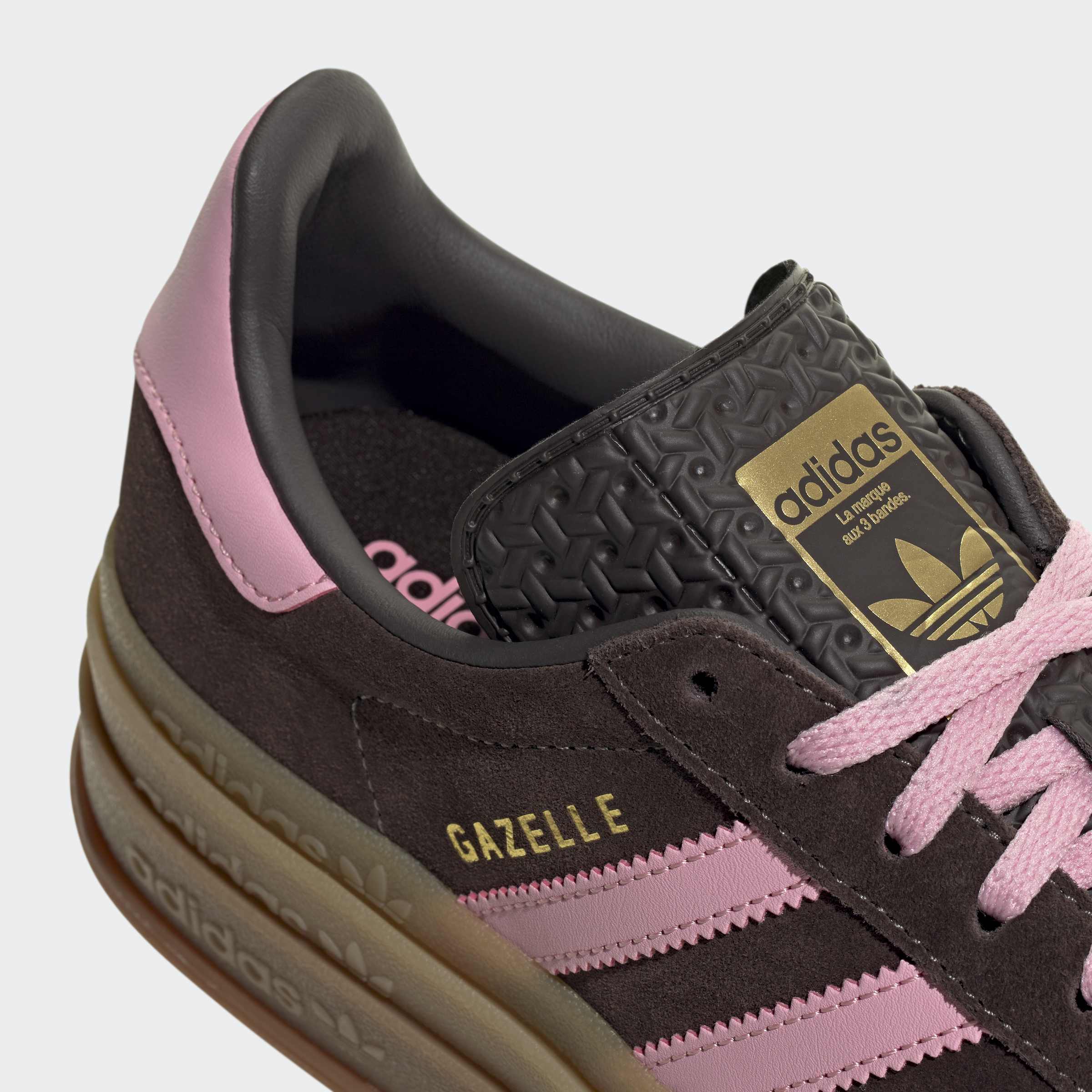 Women's adidas Originals Gazelle Bold Shoes Aurora Coffee