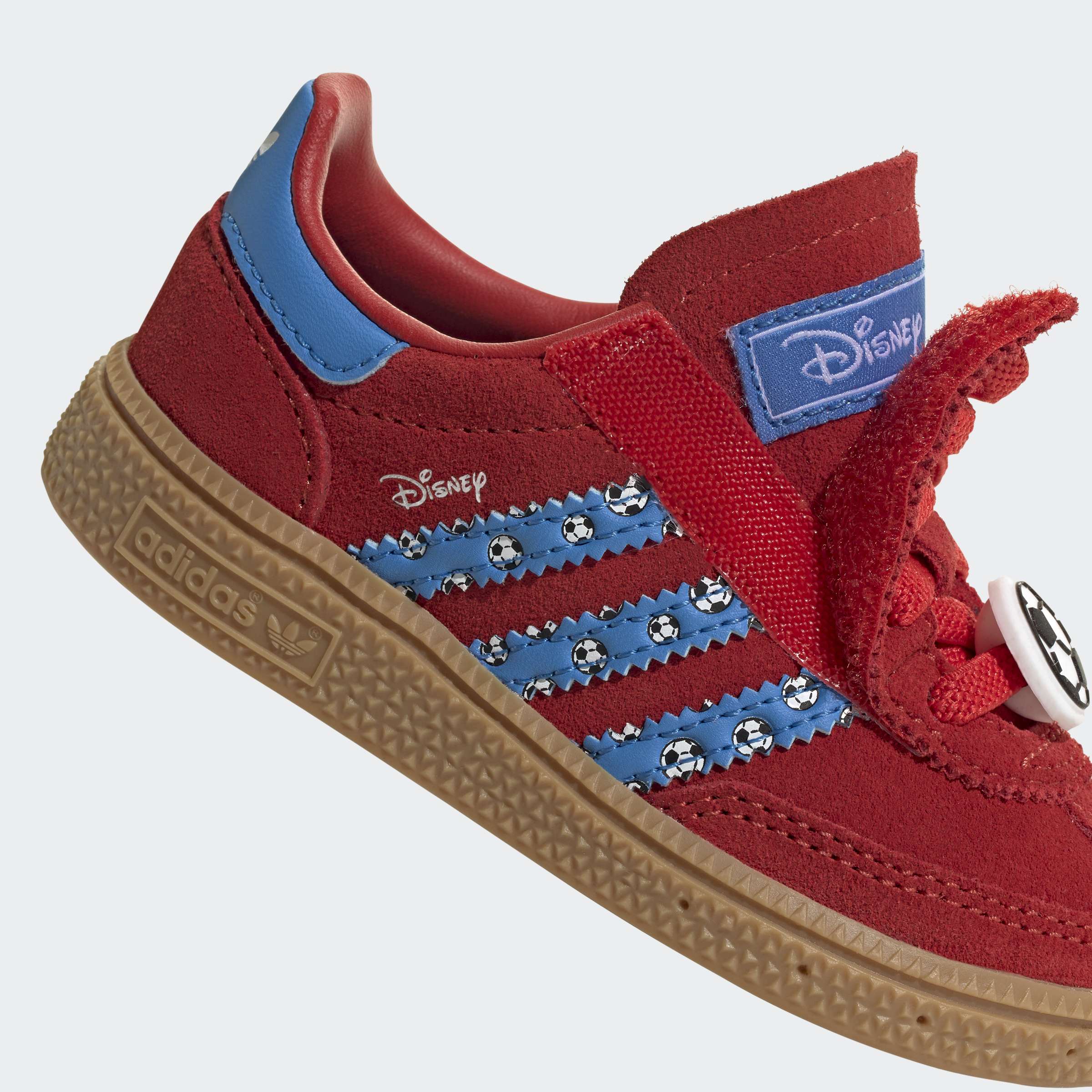 Toddlers adidas Originals Disney Handball Spezial Comfort Closure Elastic Lace Shoes Goofy