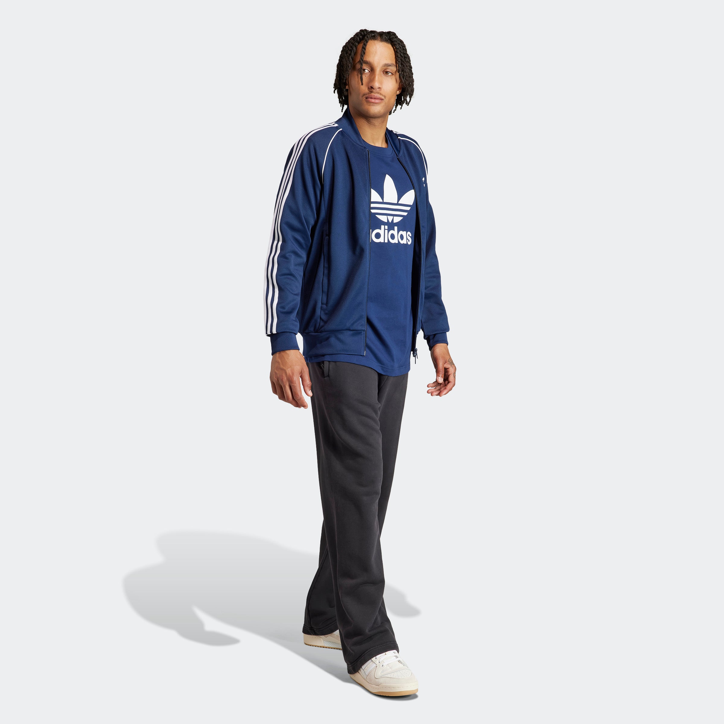 Men's adidas Originals Adicolor Classics SST Track Jacket Night Indigo