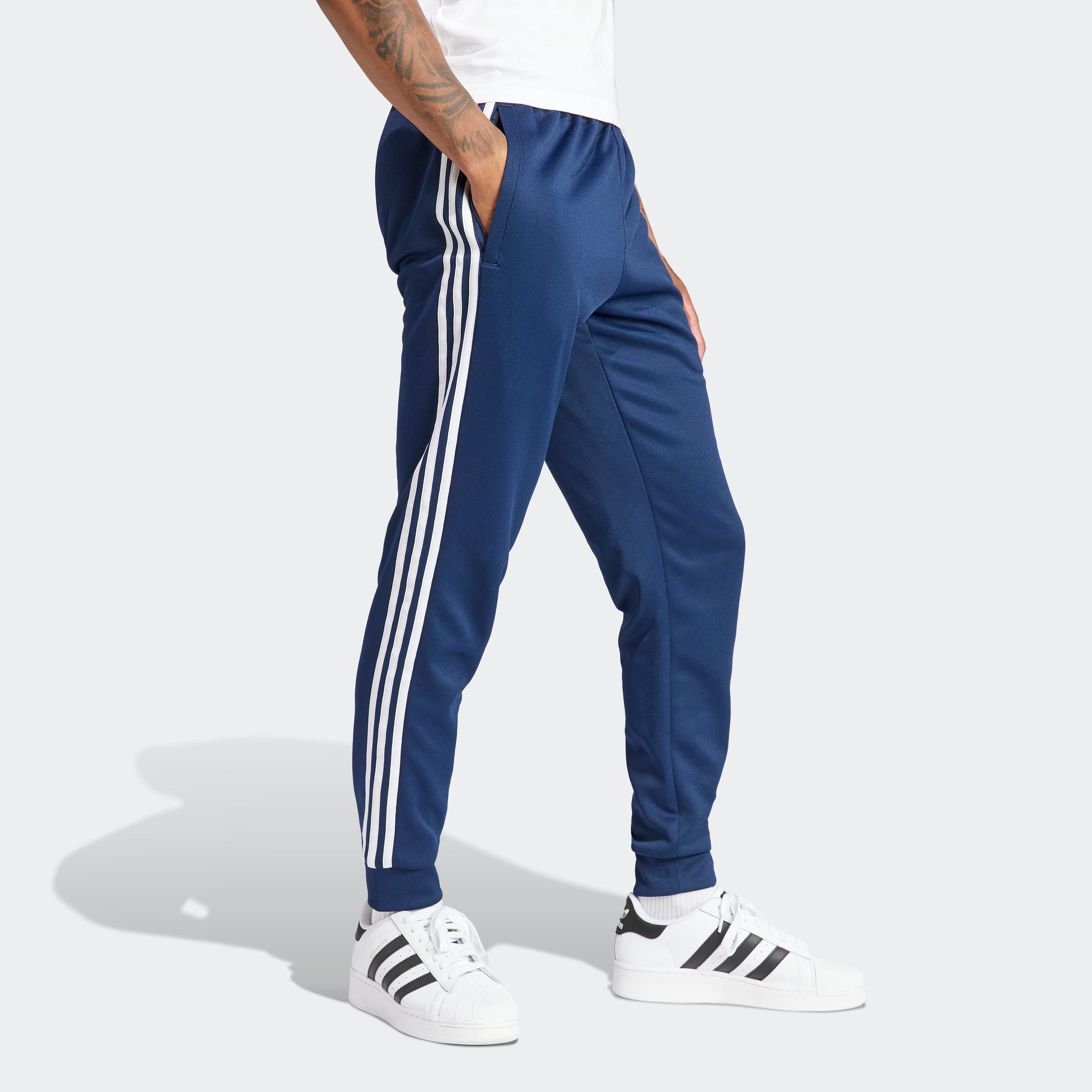 Men's adidas Originals Adicolor Classics SST Track Pants Night Indigo