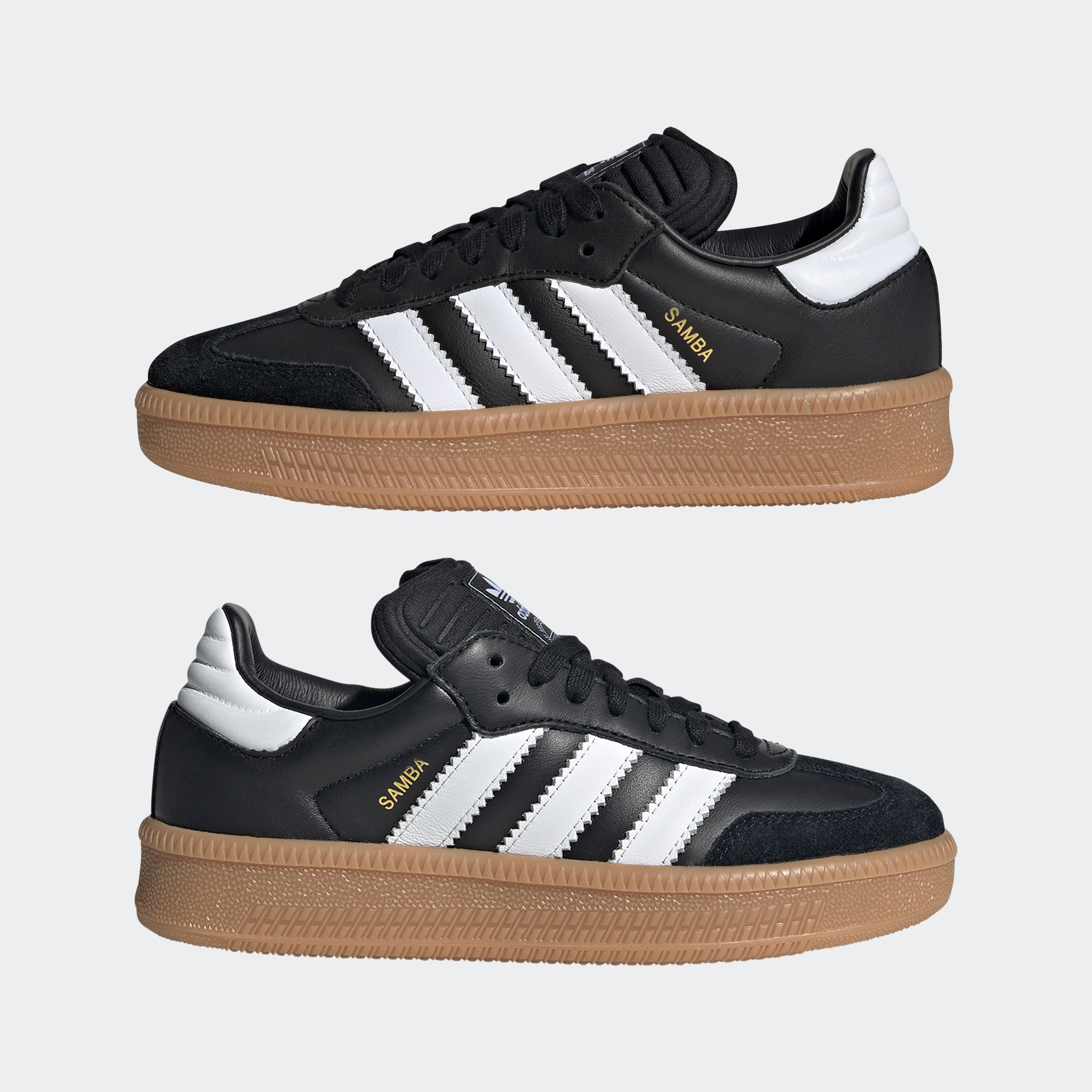 Big Kids adidas Originals Samba XLG Shoes Black