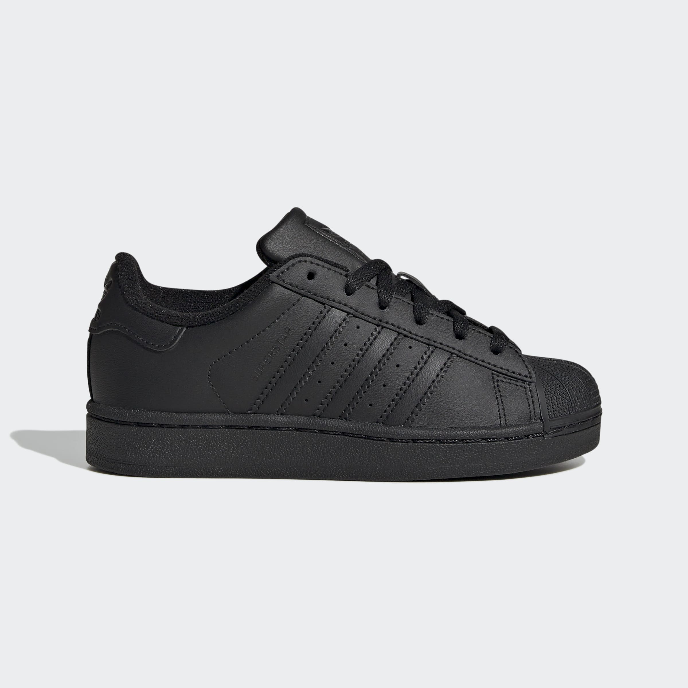 Little Kids adidas Originals Superstar II Shoes Black
