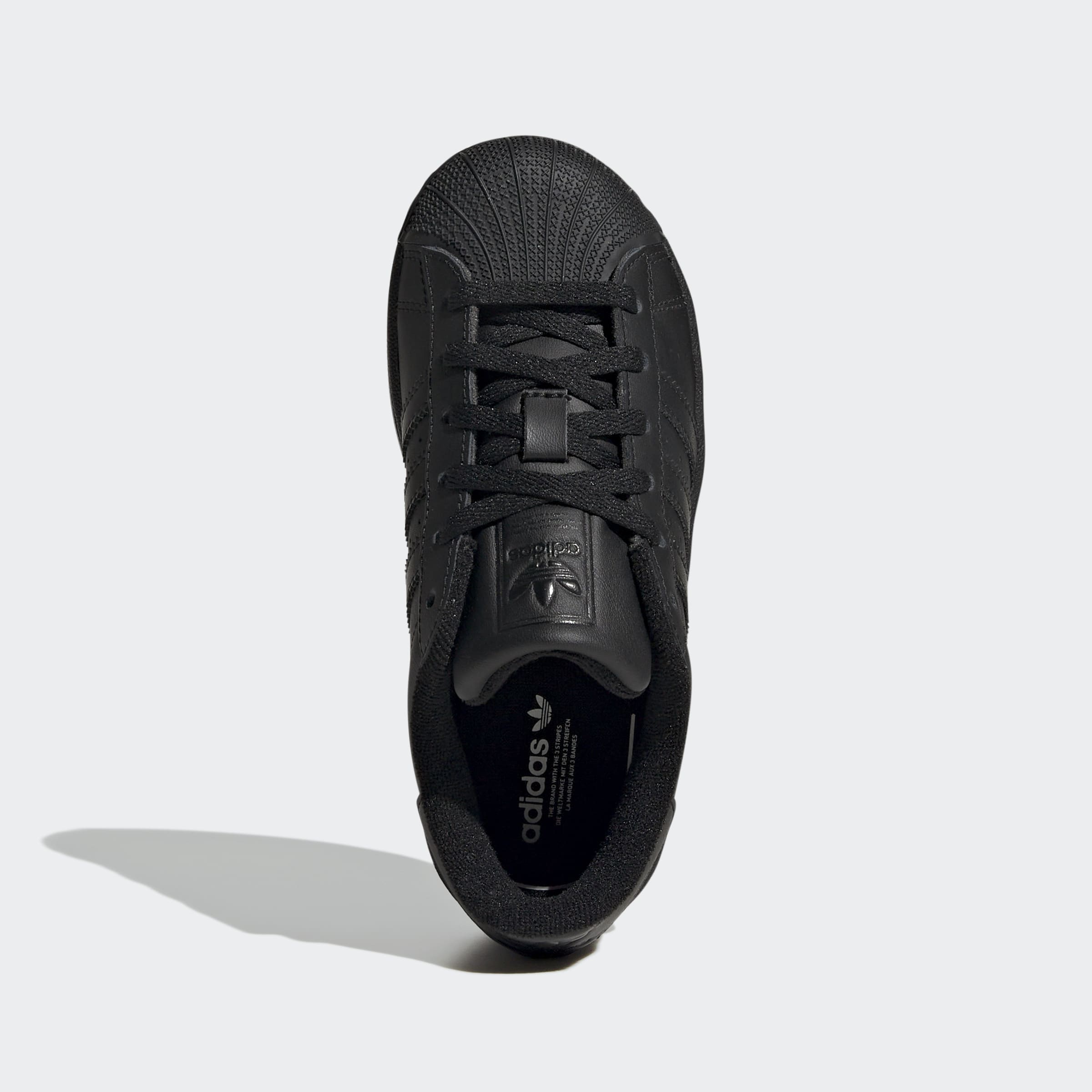 Little Kids adidas Originals Superstar II Shoes Black