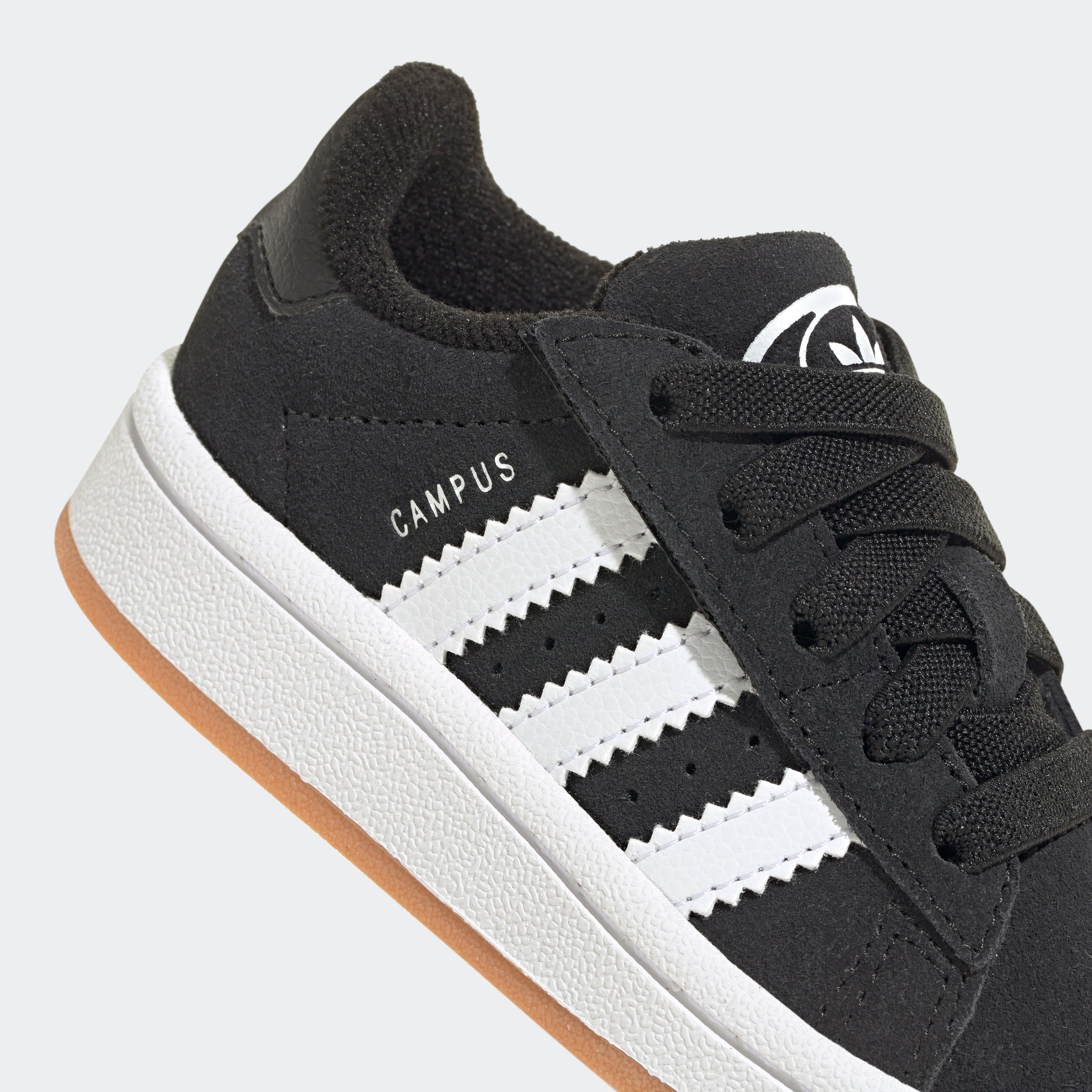 Toddlers adidas Originals Campus 00s Comfort Closure Elastic Lace Shoes Black