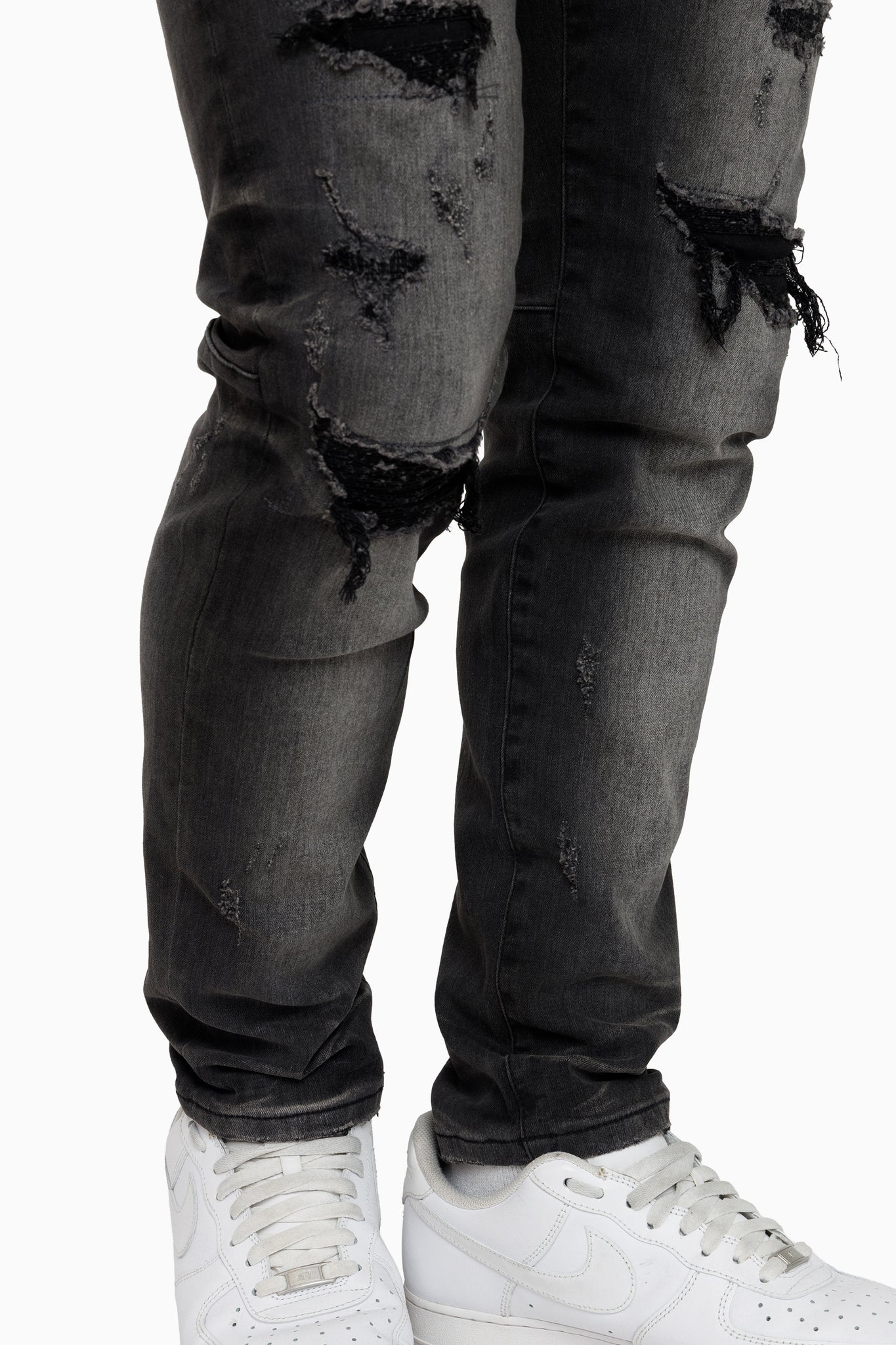 Men's Smoke Rise Vintage Washed Jeans Kuma Black