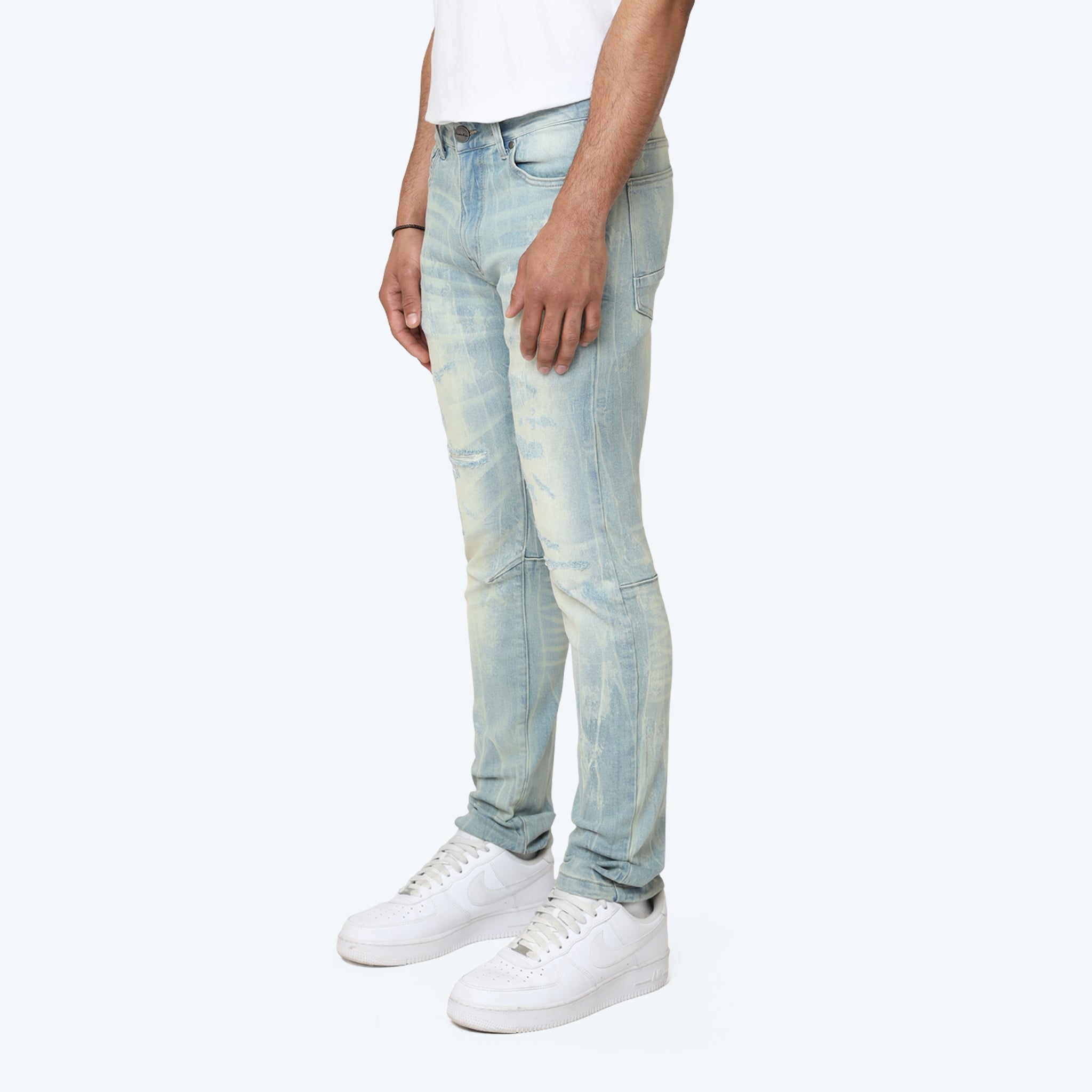 Men's Smoke Rise Slim Vintage Washed Jeans Margo Blue