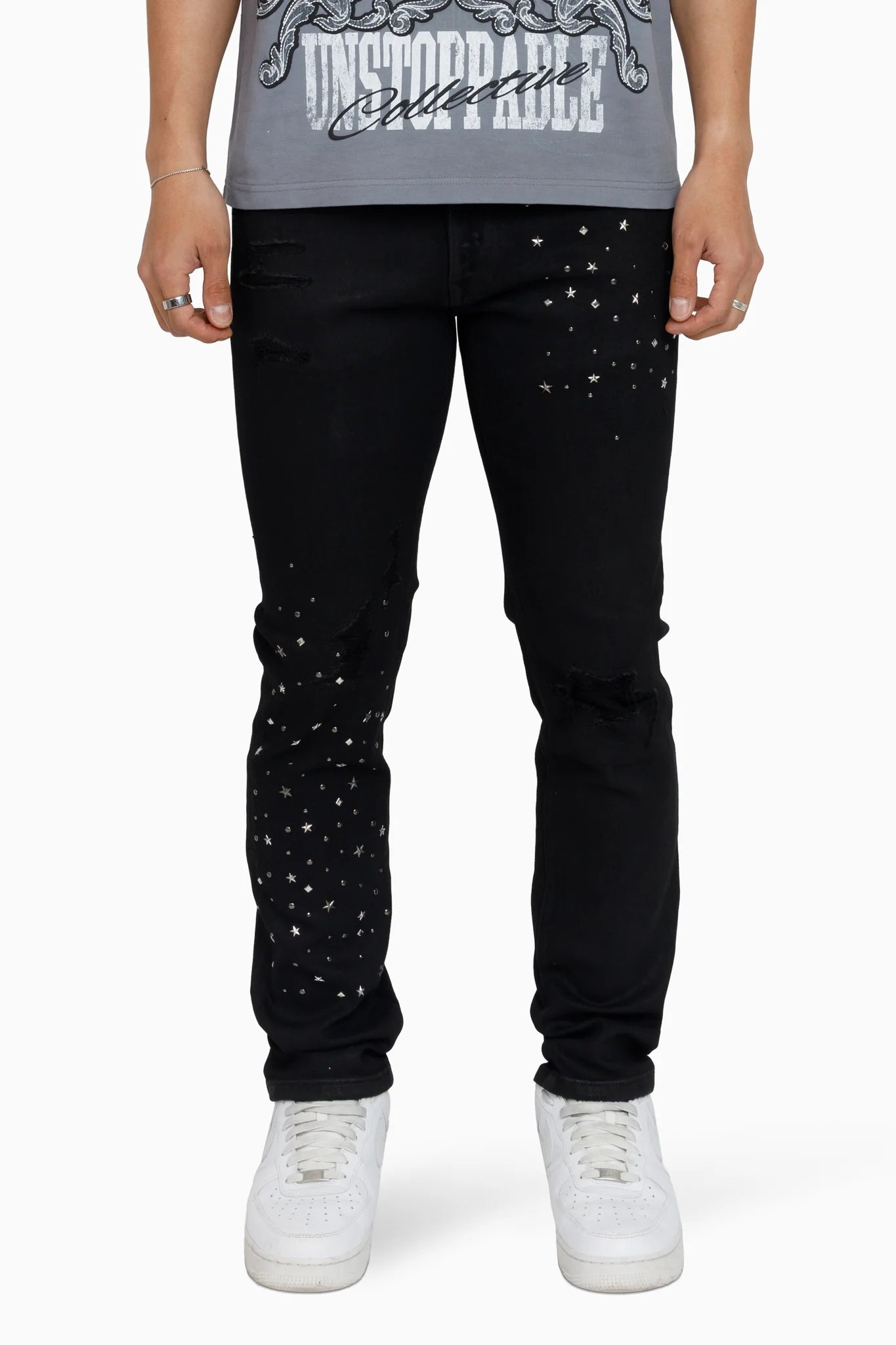 Men's Smoke Rise Rise to Reign Jeans Glow Black