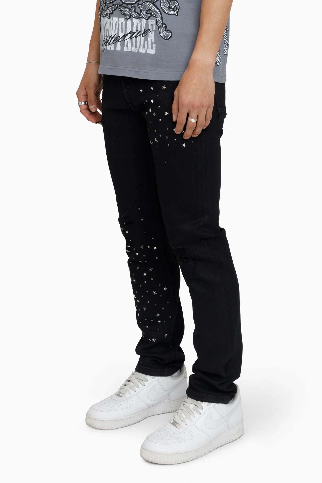 Men's Smoke Rise Rise to Reign Jeans Glow Black