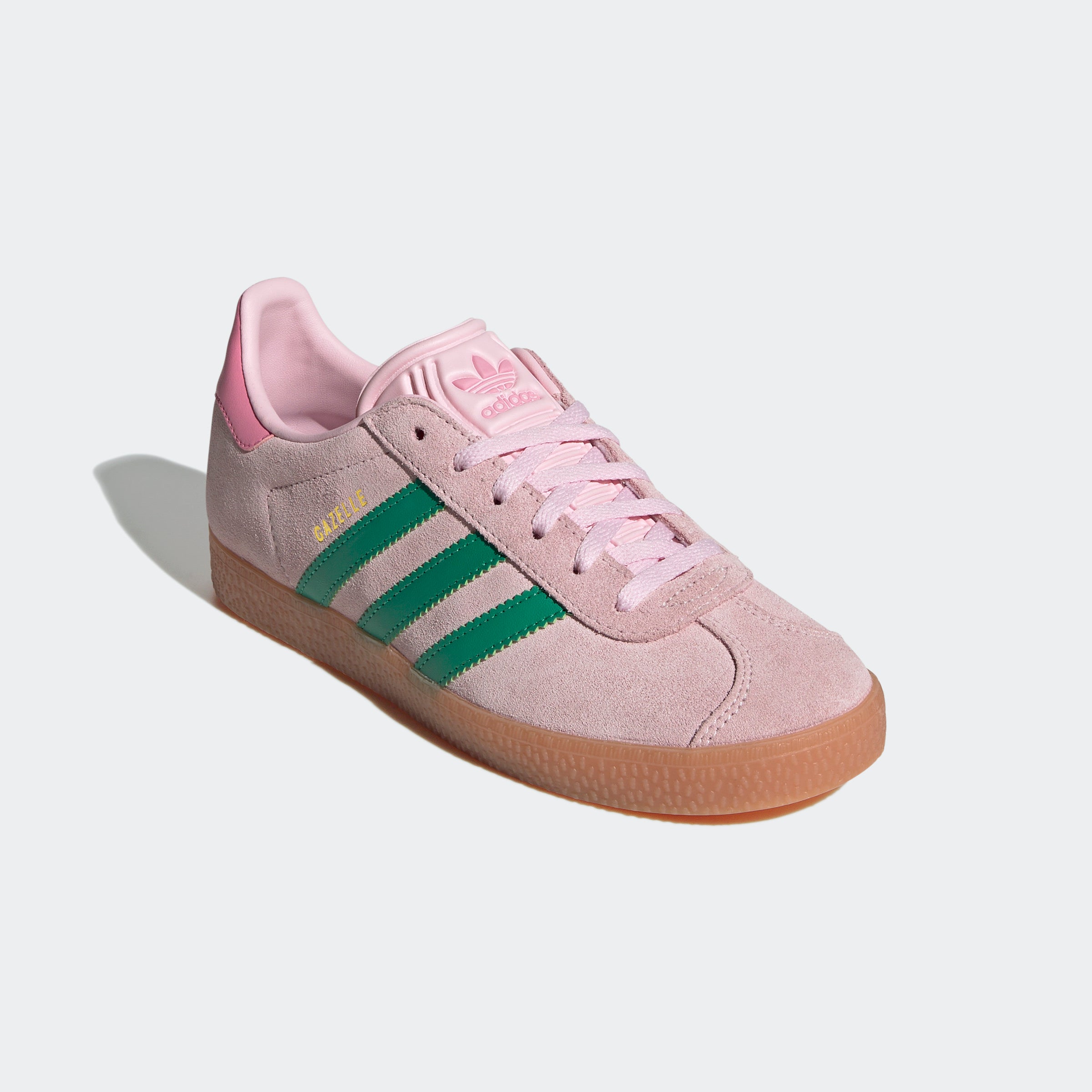 Big Kids adidas Originals Gazelle Shoes Clear Pink
