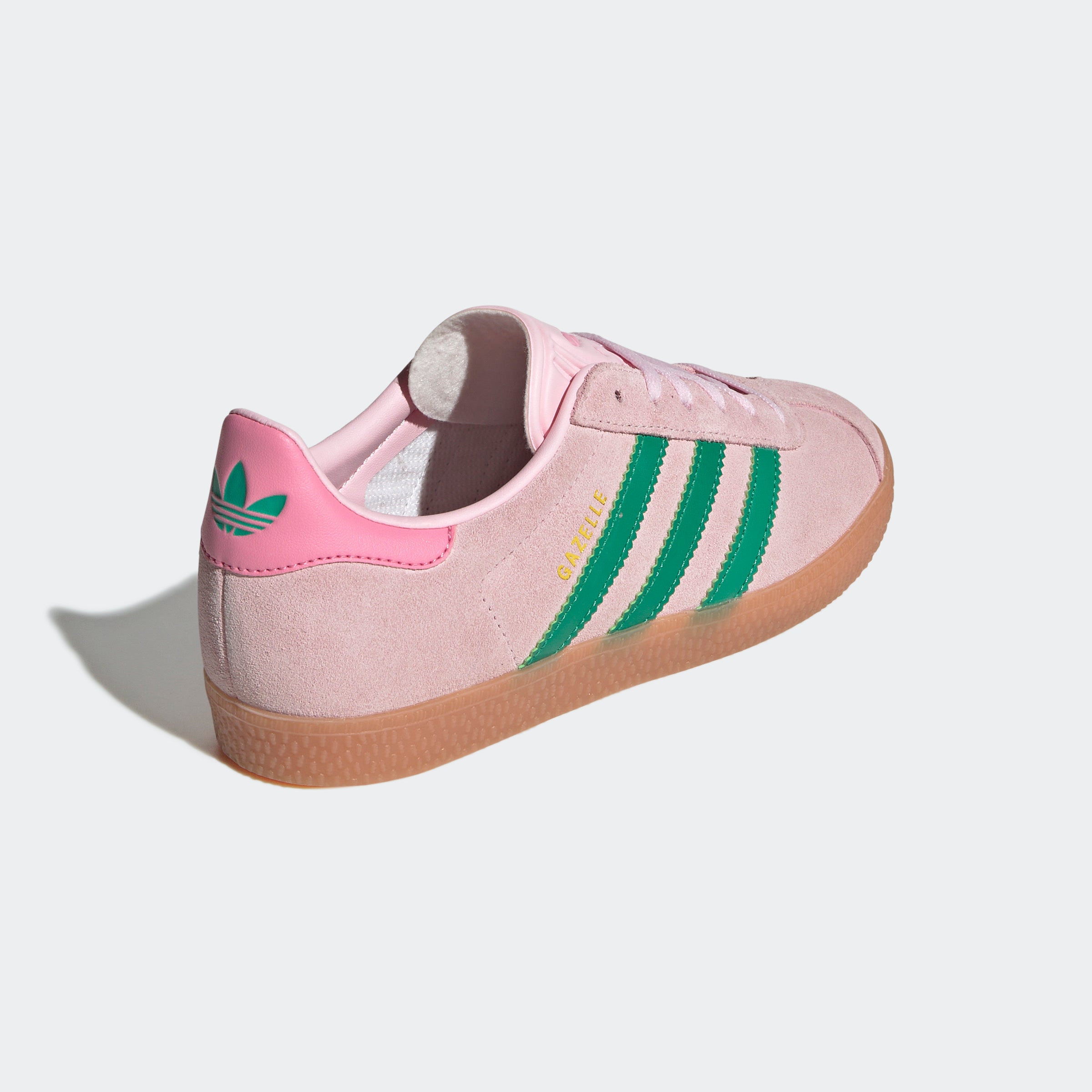 Big Kids adidas Originals Gazelle Shoes Clear Pink