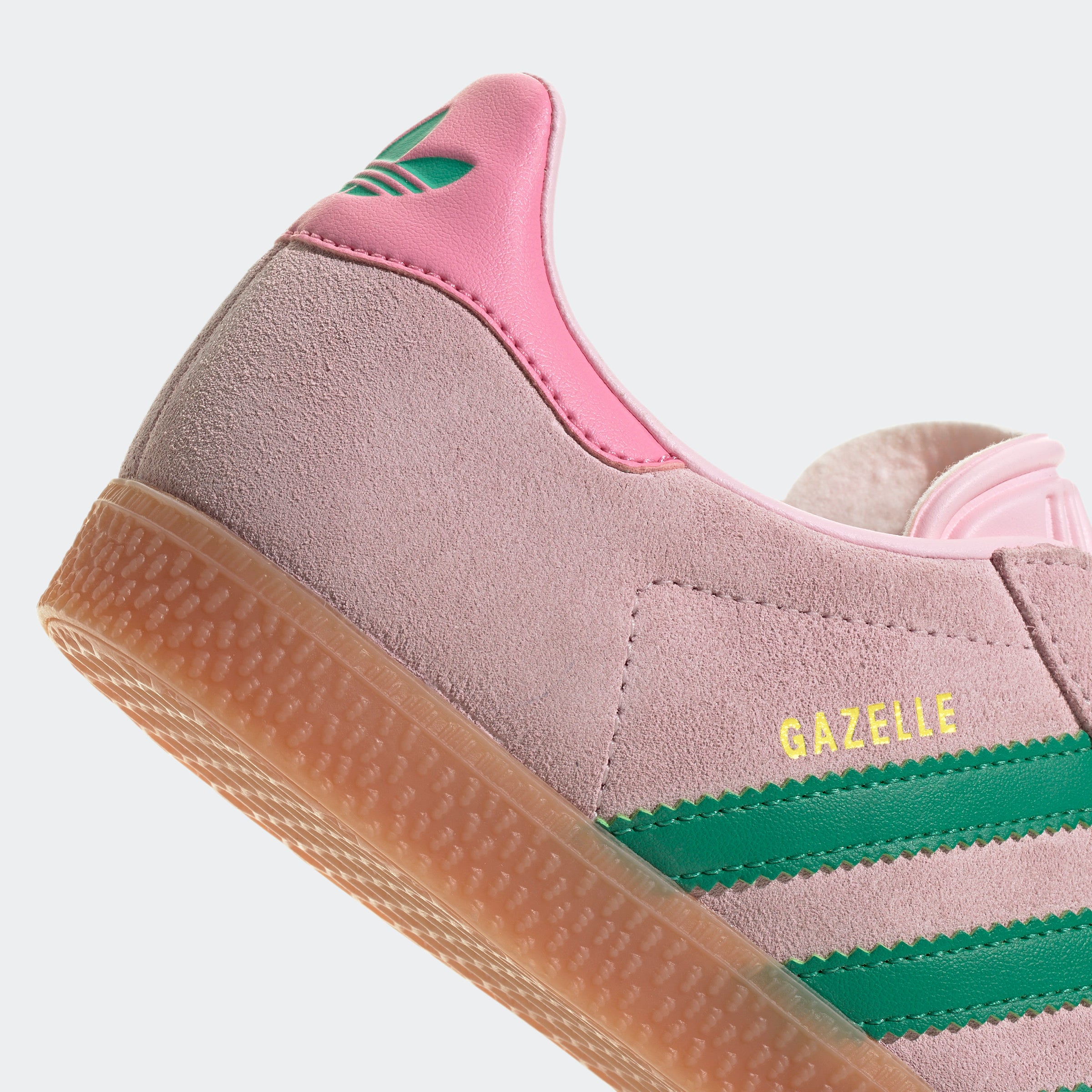 Big Kids adidas Originals Gazelle Shoes Clear Pink