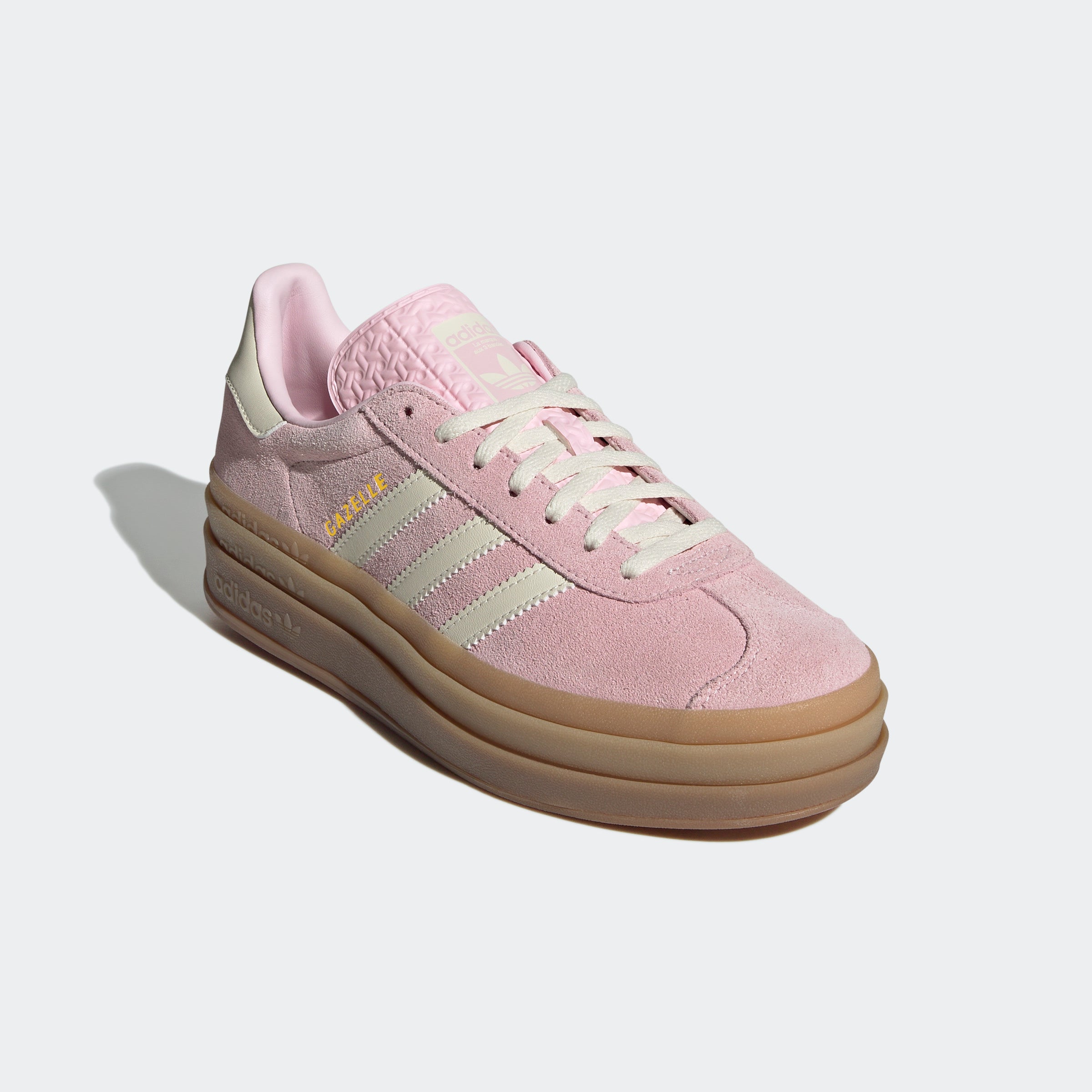 Women's adidas Originals Gazelle Bold Shoes Clear Pink