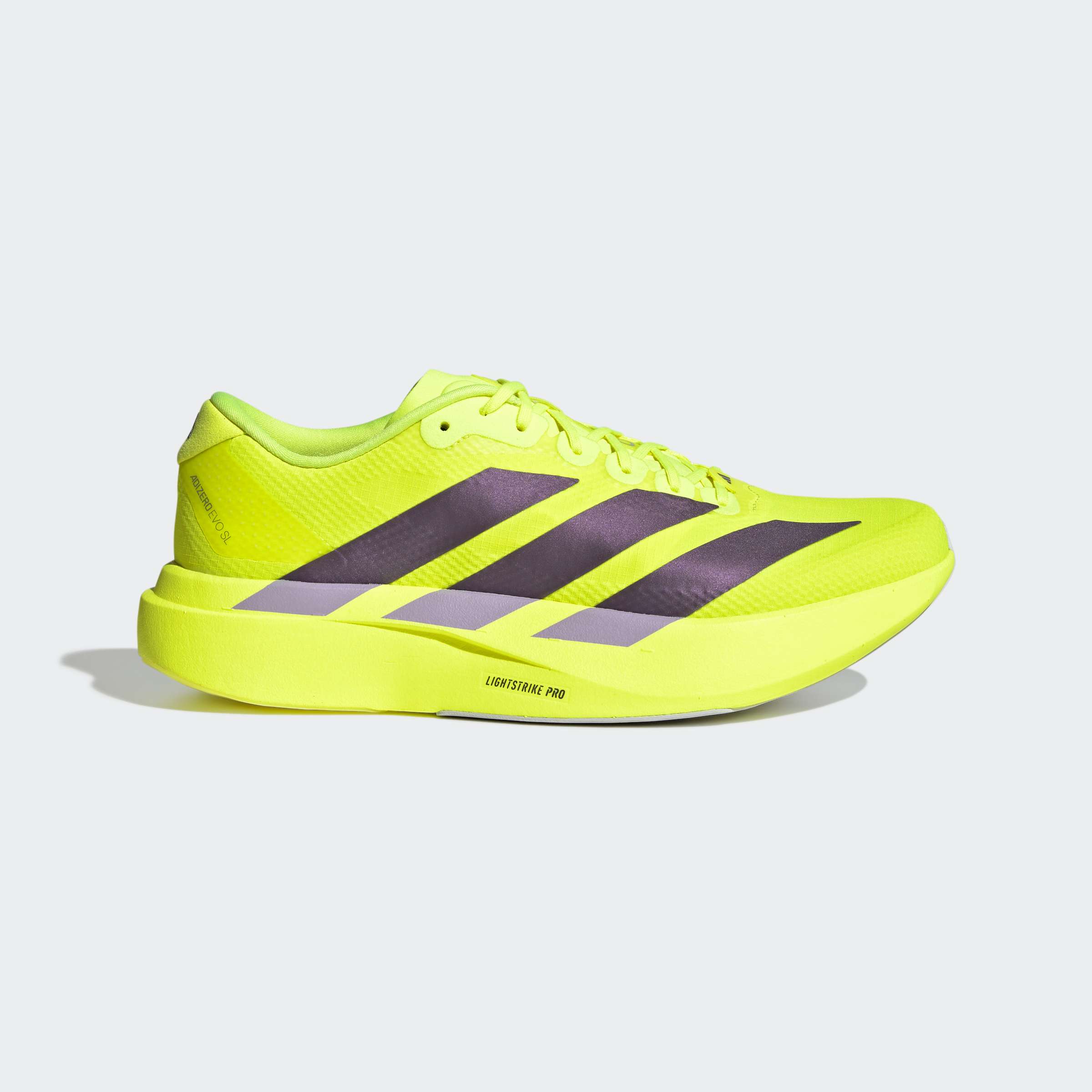 Men's adidas Running Adizero Evo SL Woven Shoes Solar Yellow
