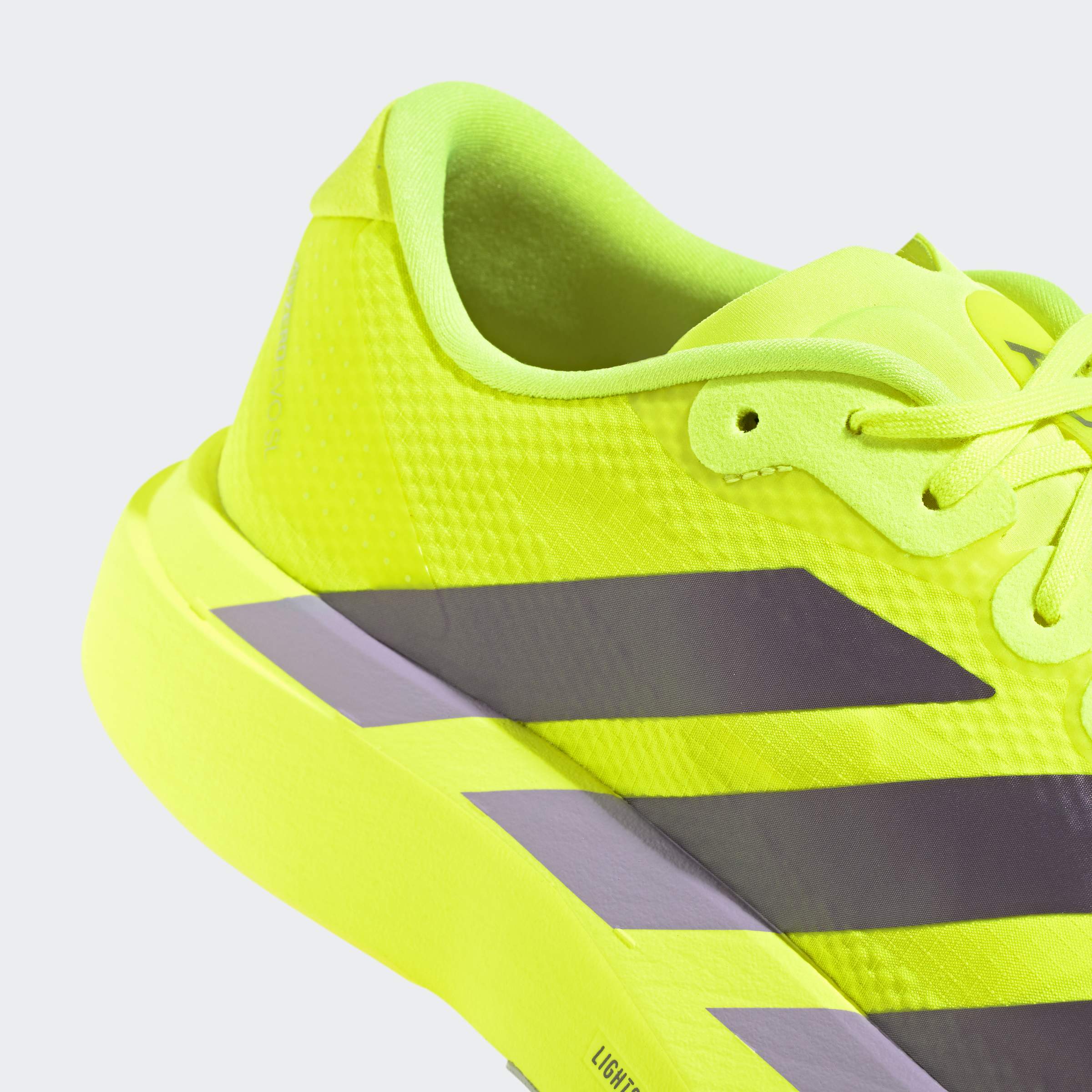 Men's adidas Running Adizero Evo SL Woven Shoes Solar Yellow