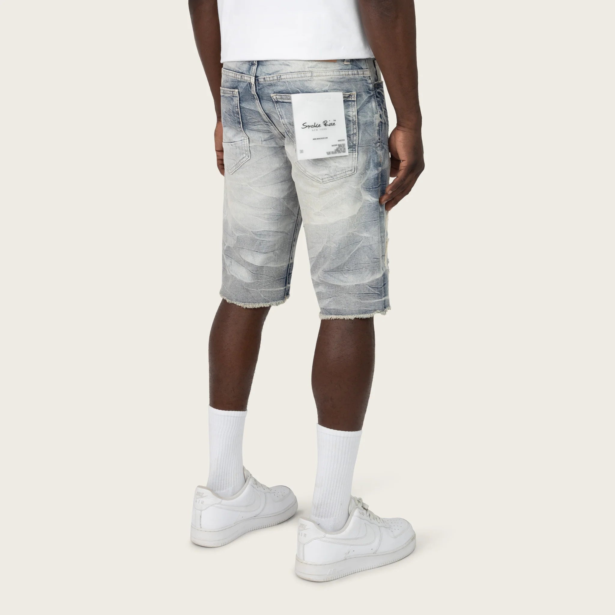 Men's Smoke Rise 12" Slim Essential Jean Shorts Farley Blue