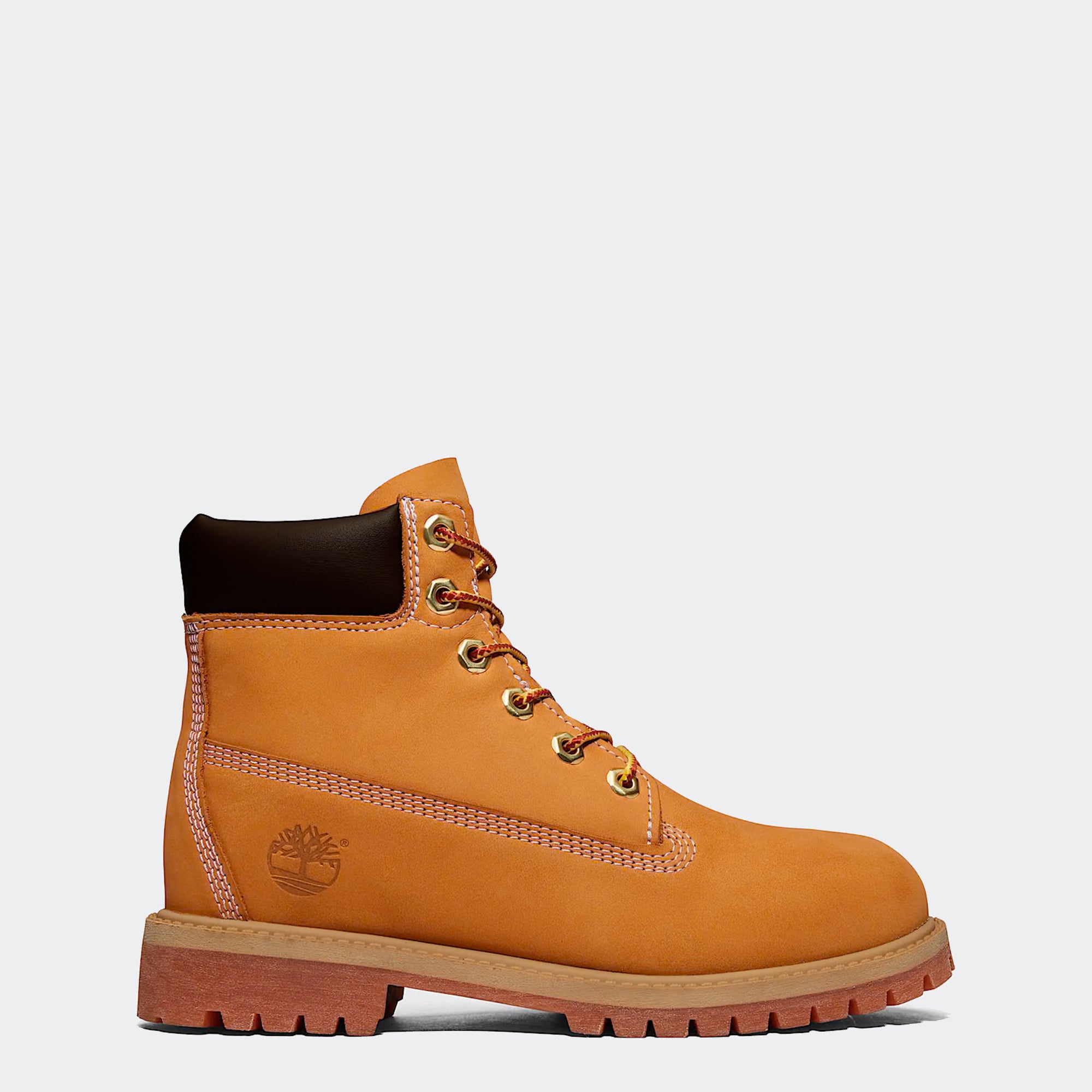 Big Kid Timberland Premium 6-Inch Waterproof Boots Wheat