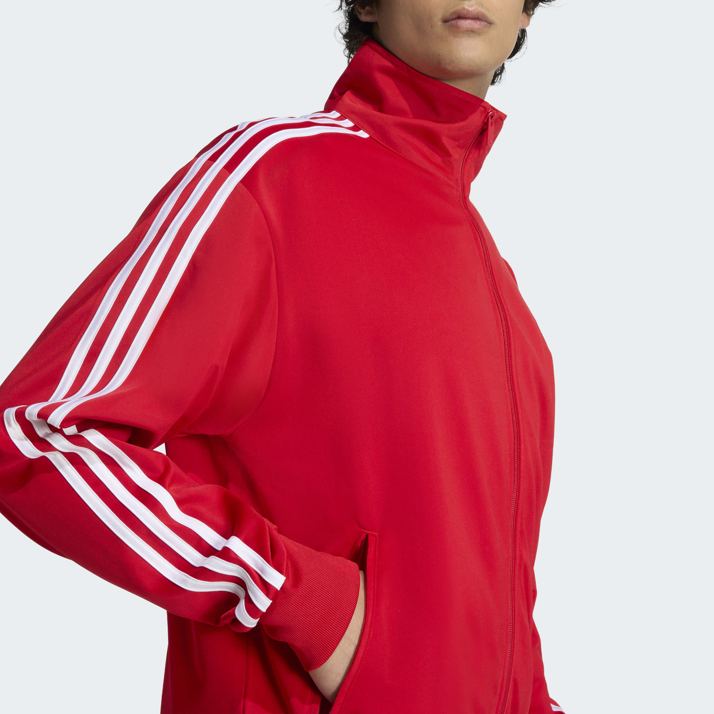 Men's adidas Originals Firebird Track Jacket Better Scarlet