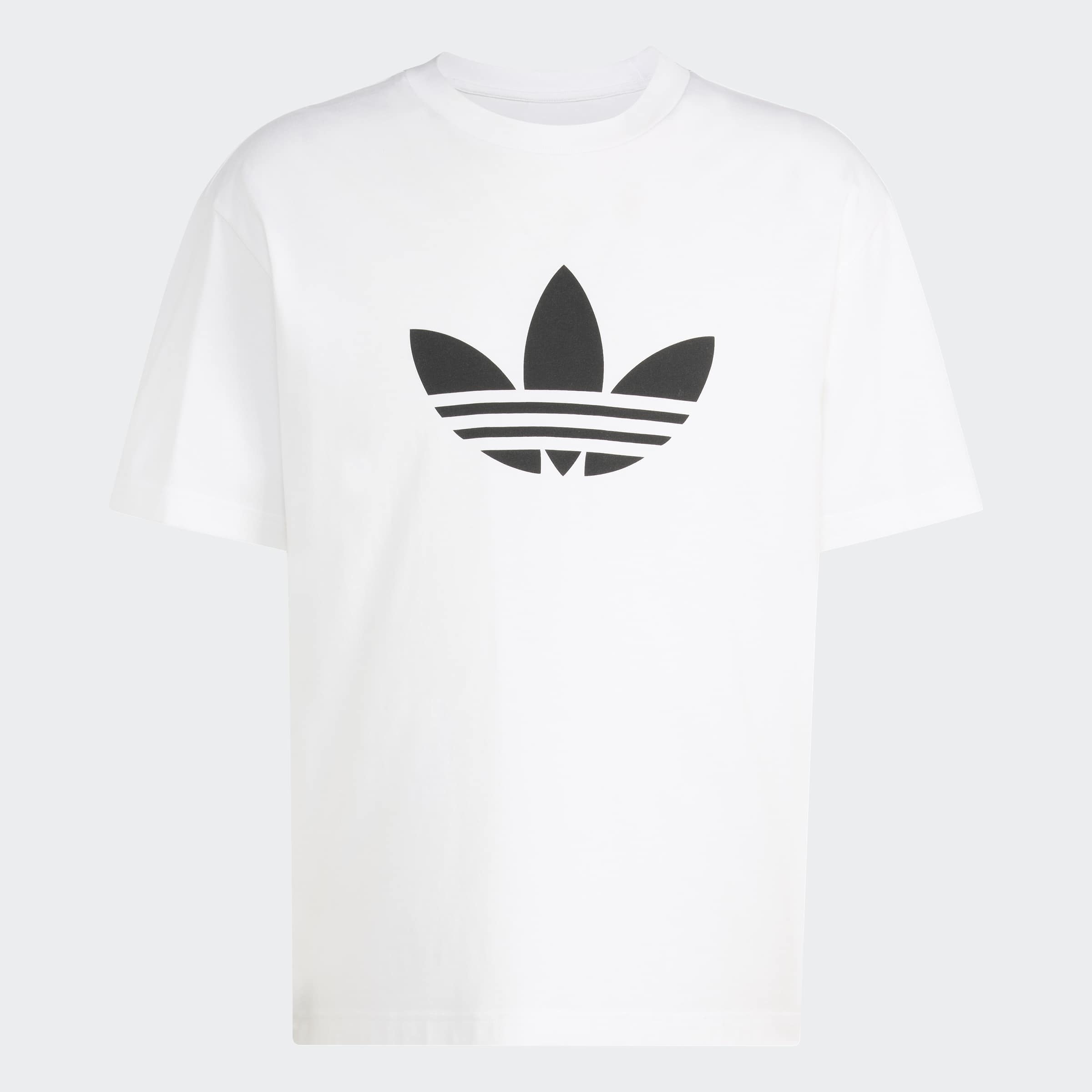 Men's adidas Originals Adicolor Trefoil Tee White