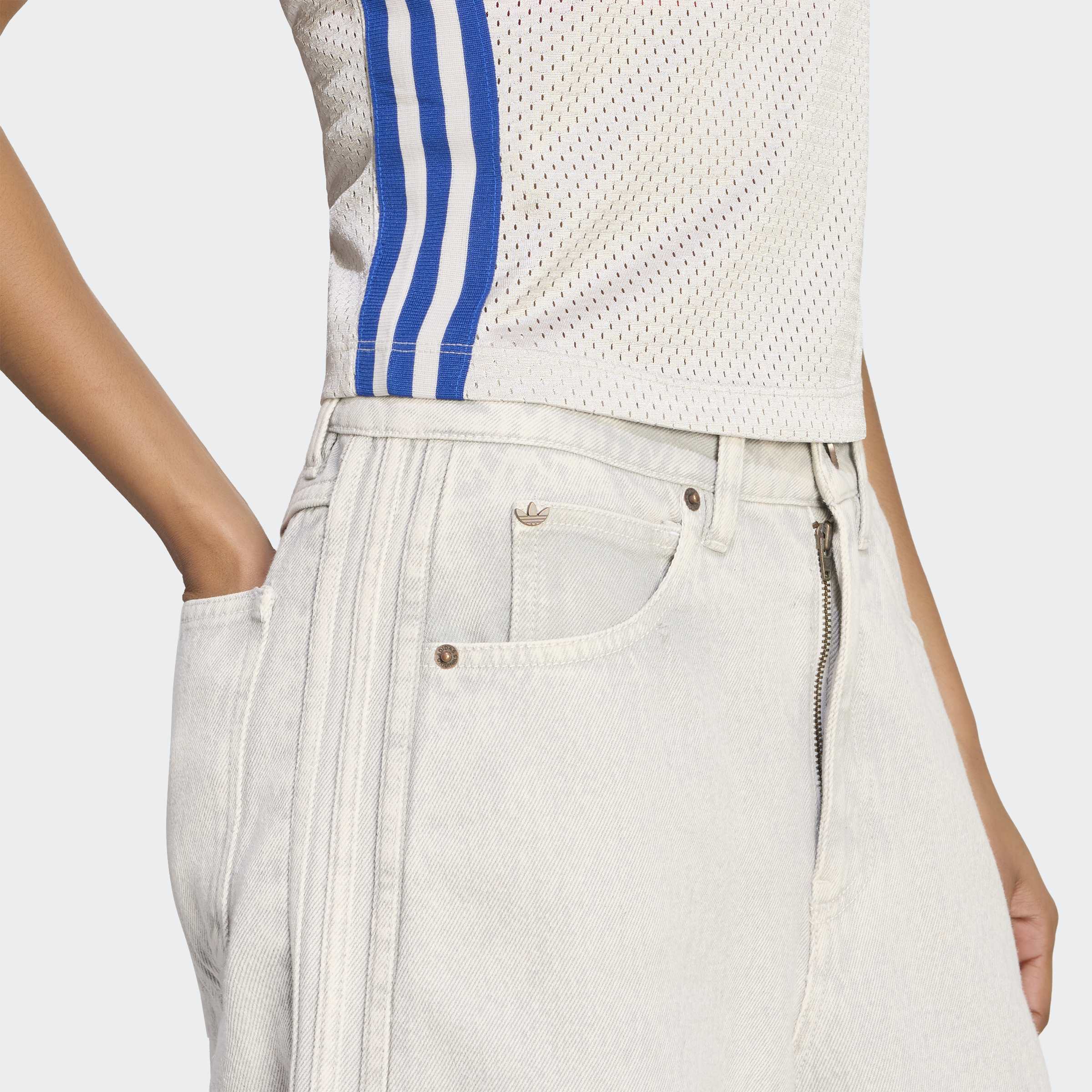 Women's adidas Originals Tank Top Red/Blue Trim