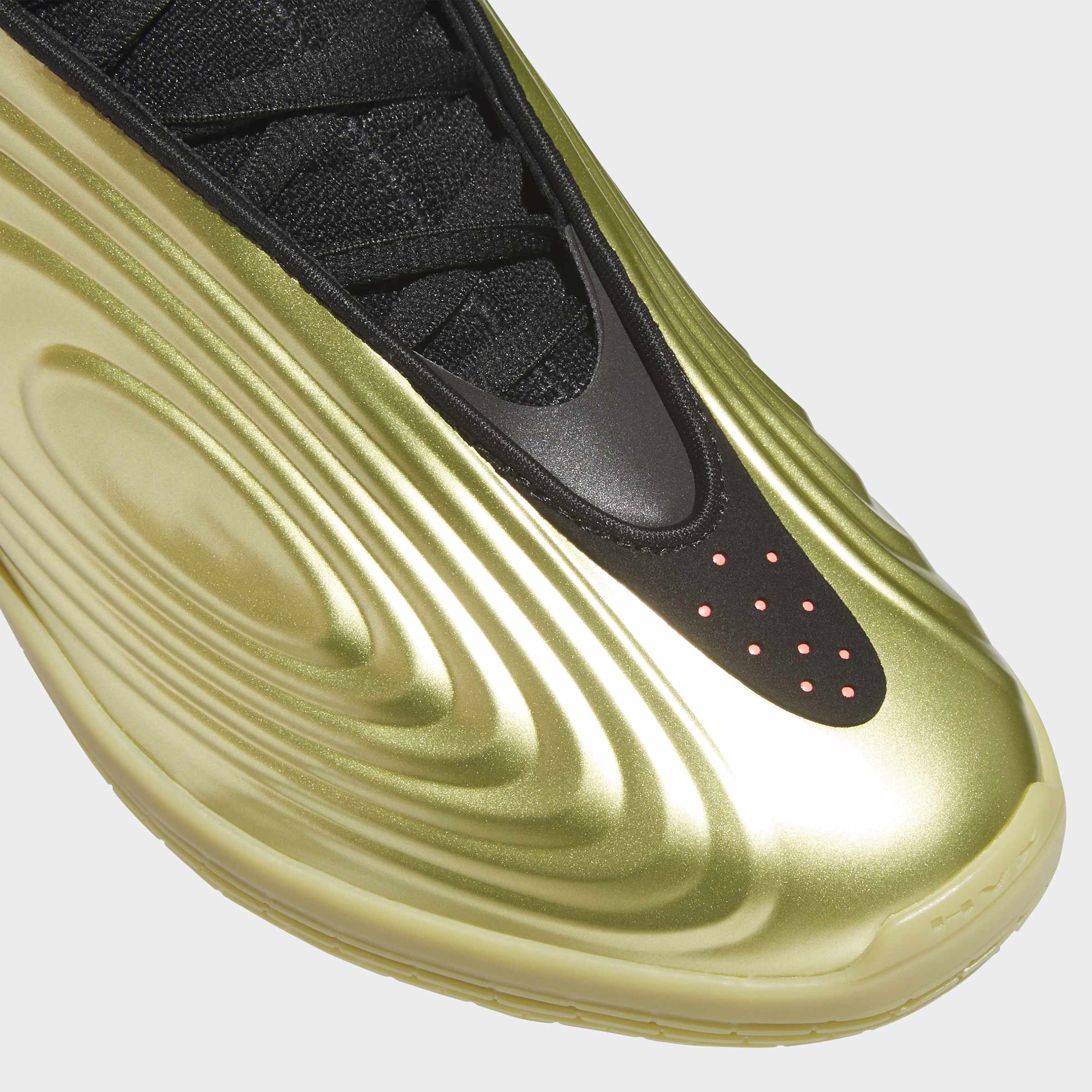 Men's adidas Basketball James Harden Volume 10 Shoes Gold Metallic
