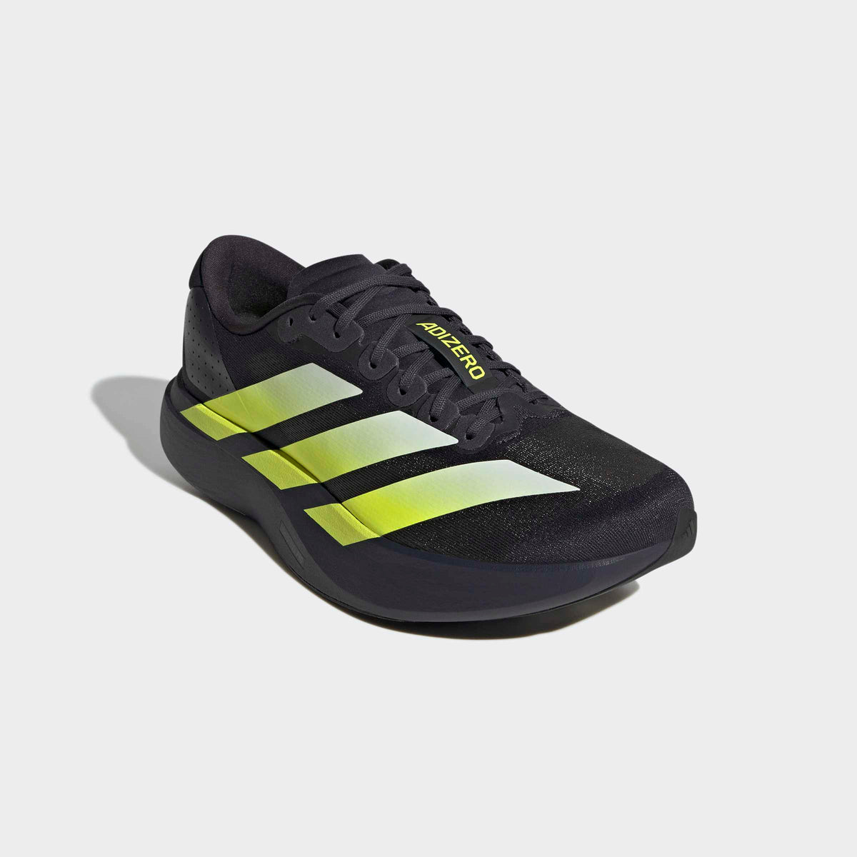 Men's adidas Running Adizero EVO SL Shoes Night Grey/Solar Yellow
