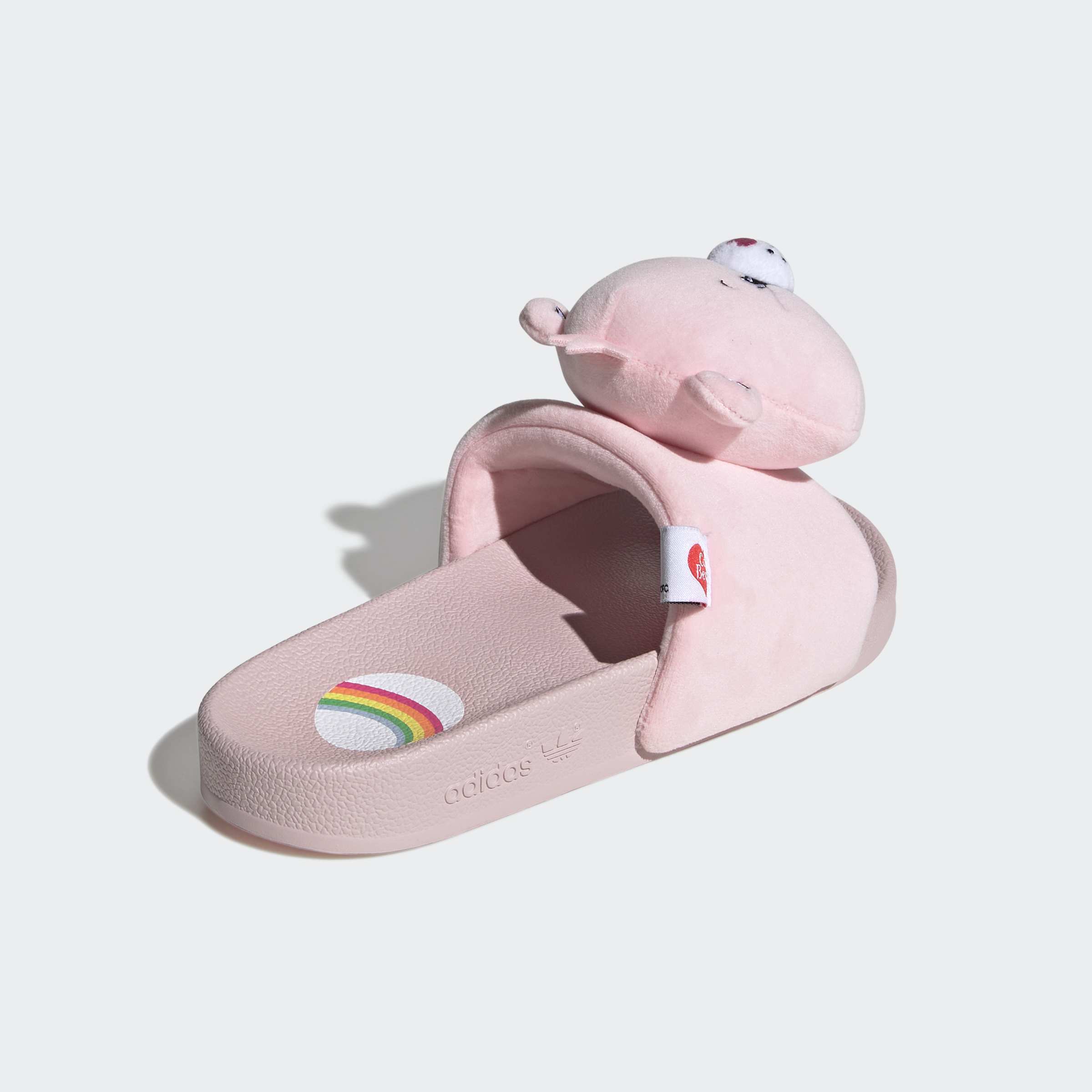 Women's adidas Originals X Care Bears Adilette Slide Pink