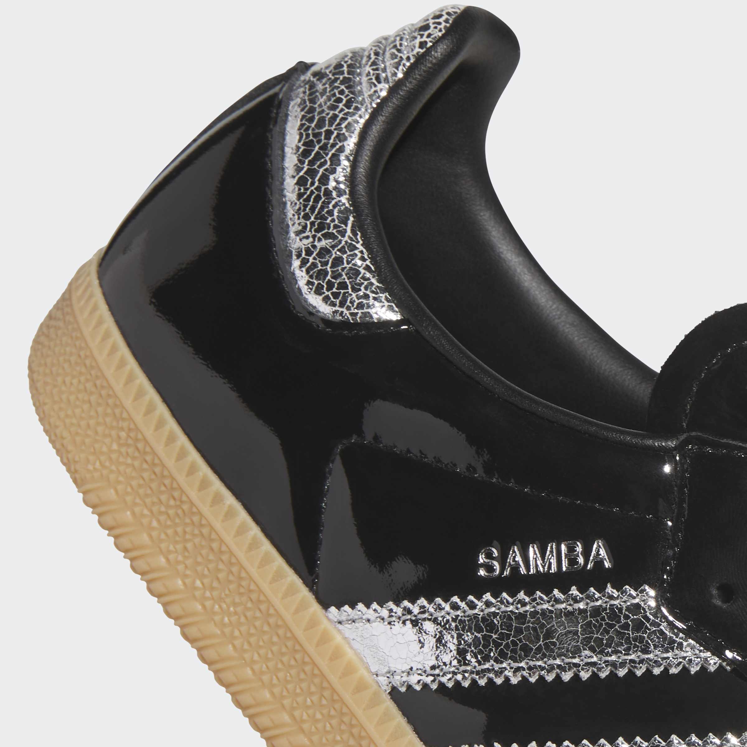 Unisex adidas Originals Samba OG Shoes Black / Silver Metallic