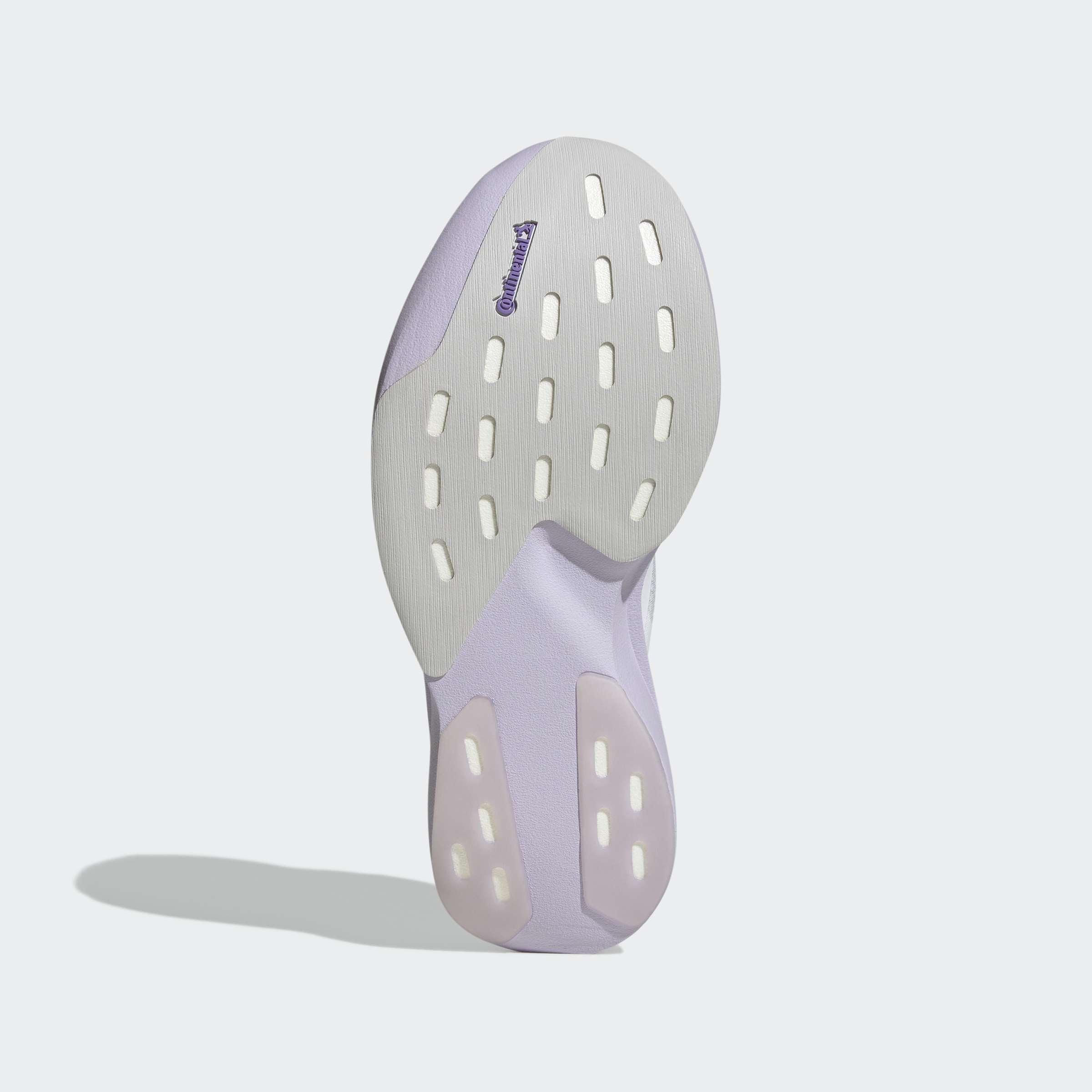 Women's adidas Running Adizero Evo SL Shoes Cloud White / Purple Tint / Zero Metallic